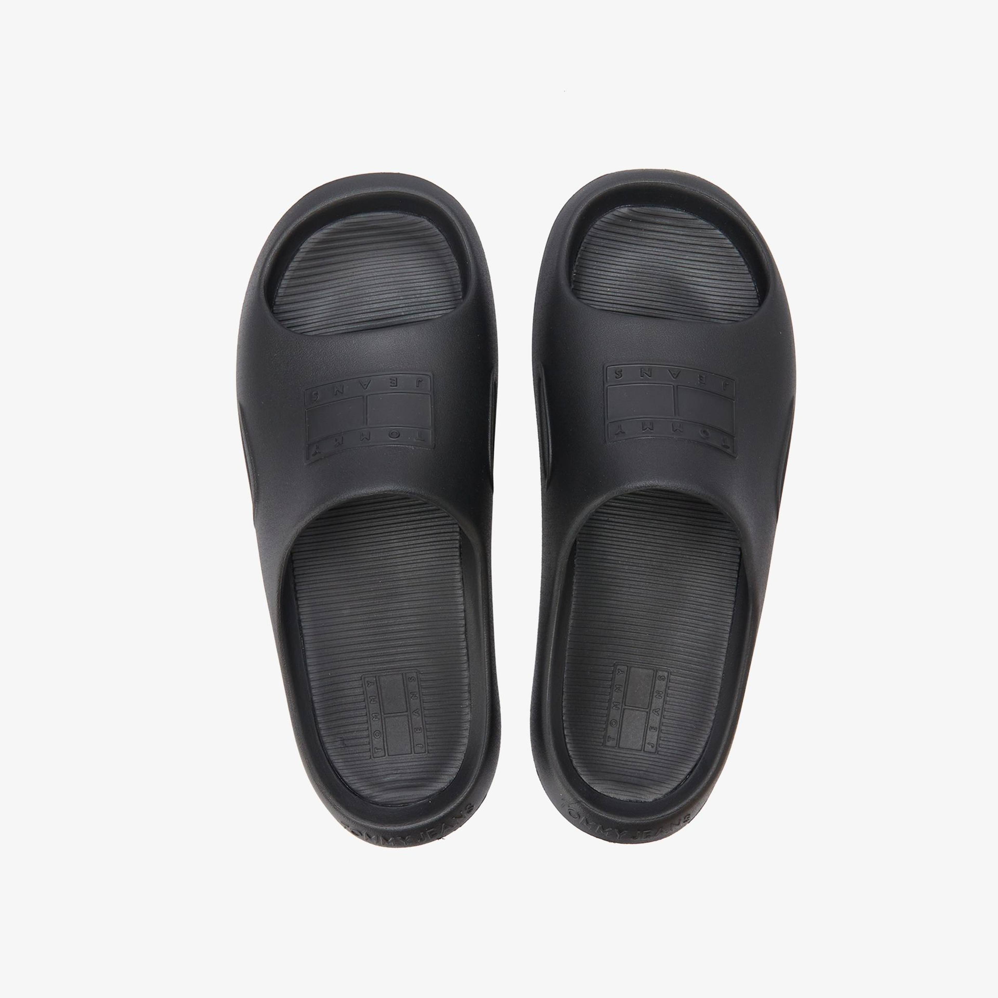 Tommy Jeans Sporty Play Erkek Siyah Terlik