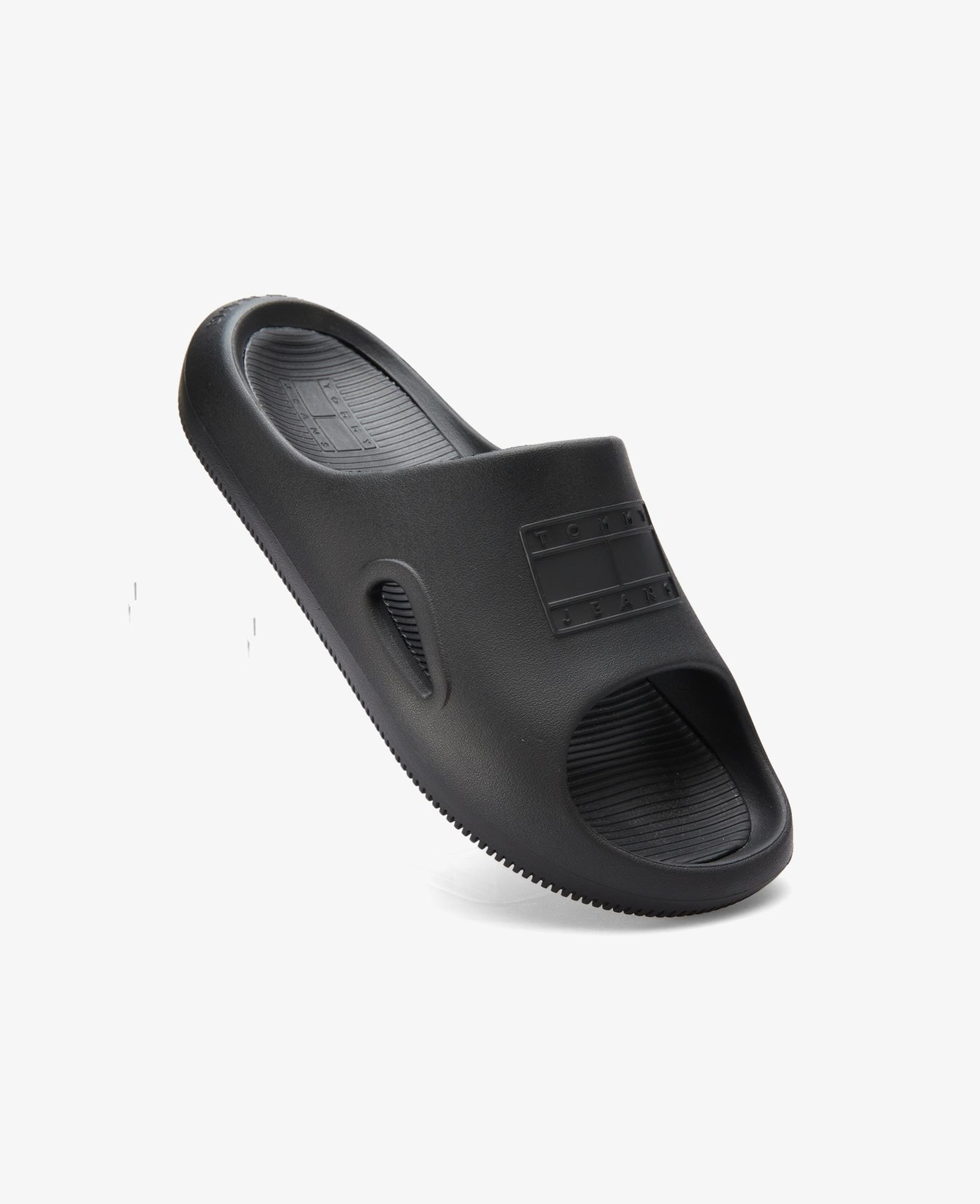 Tommy Jeans Sporty Play Erkek Siyah Terlik