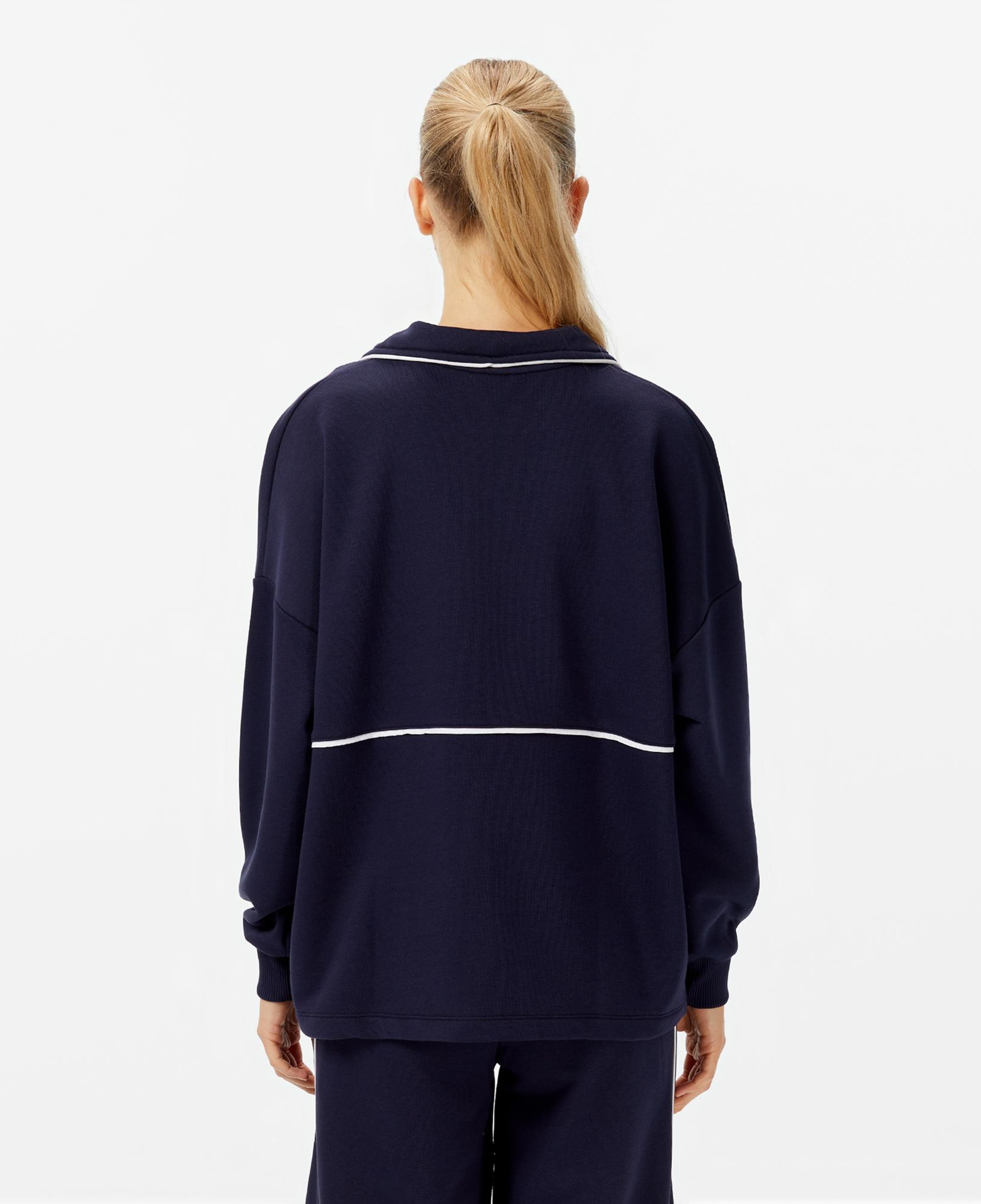 New Balance WNC3402 Kadın Lacivert Sweatshirt