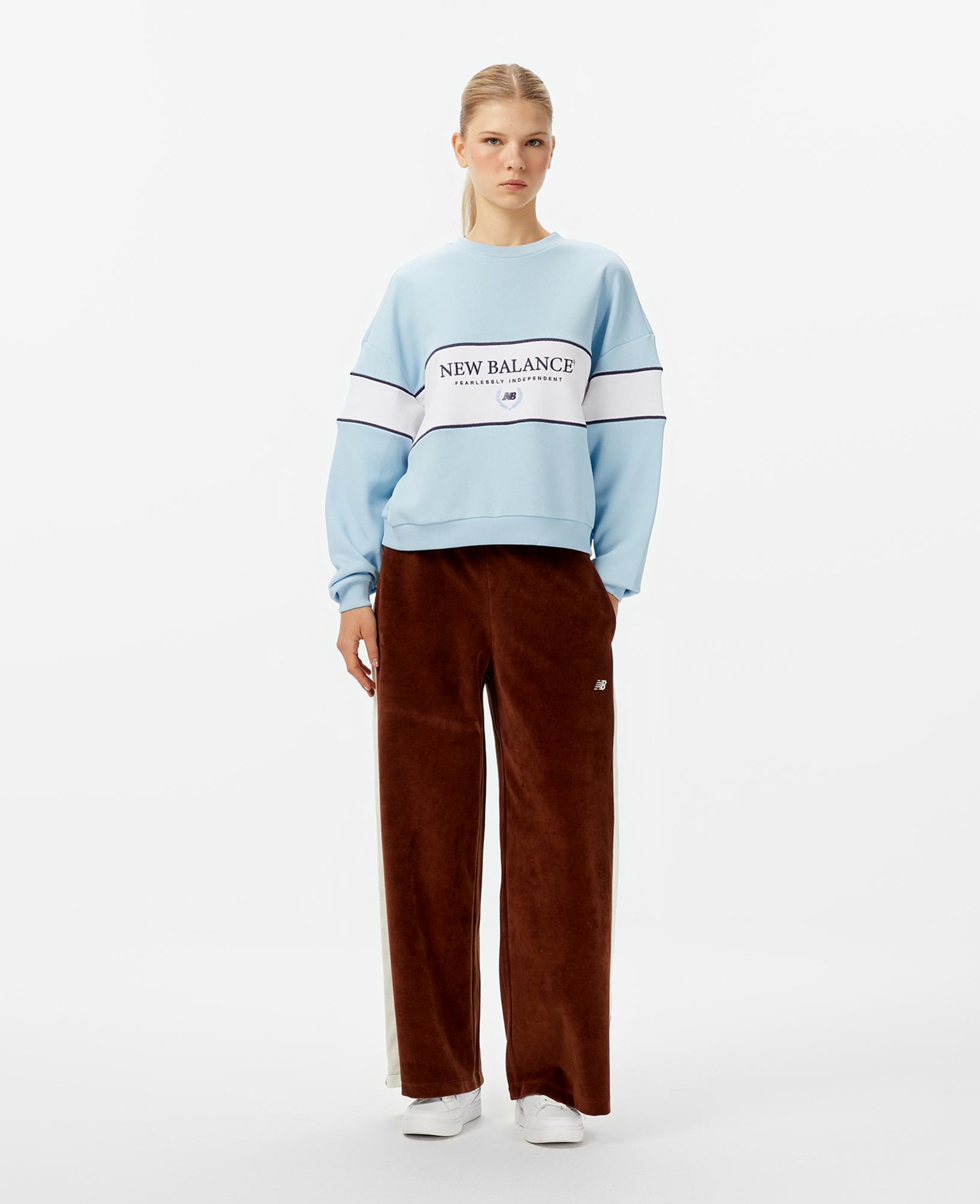 New Balance Lifestyle WNP3506 Kadın Kahverengi Eşofman Altı