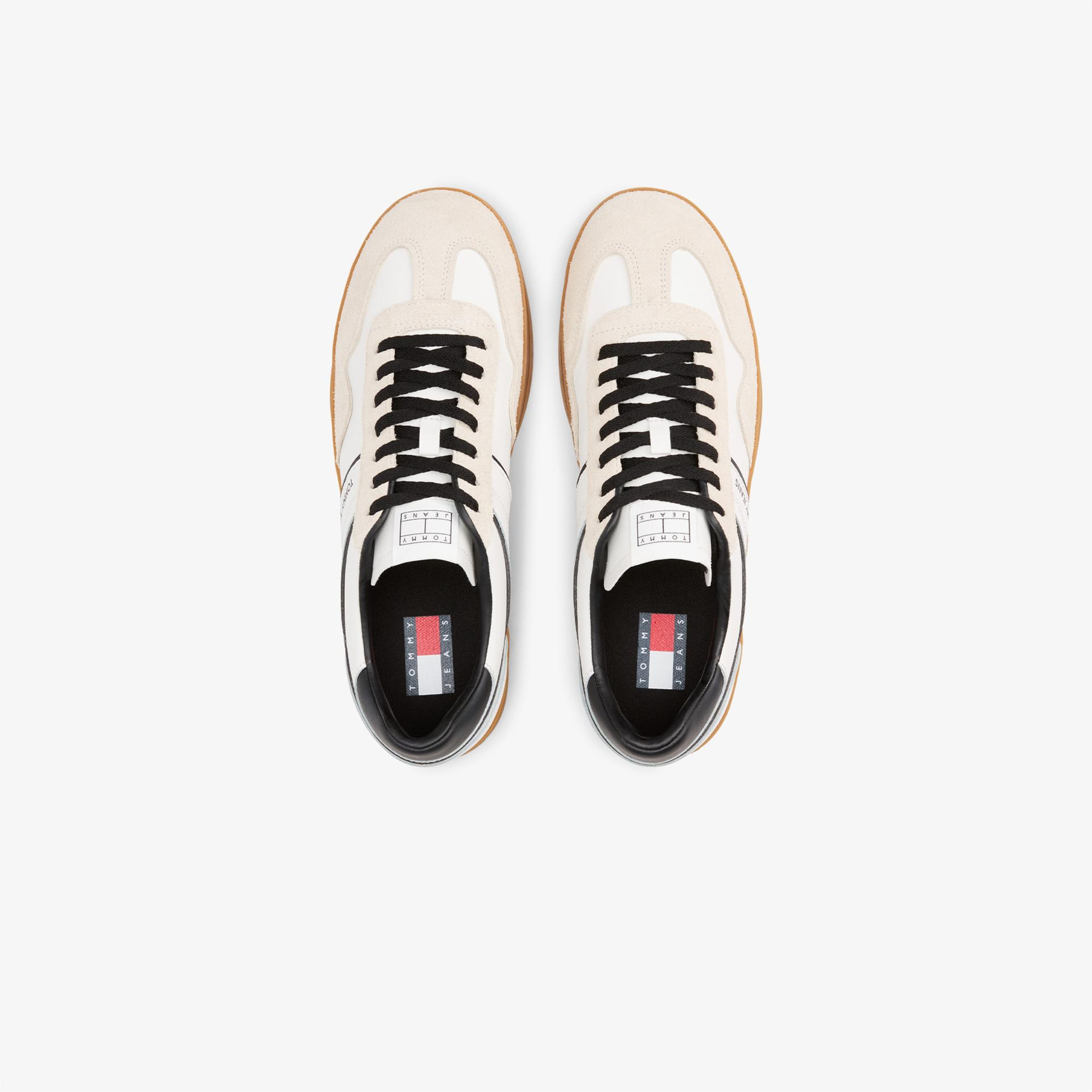 Tommy Jeans Süet Karışımlı Erkek Bej Spor Ayakkabı