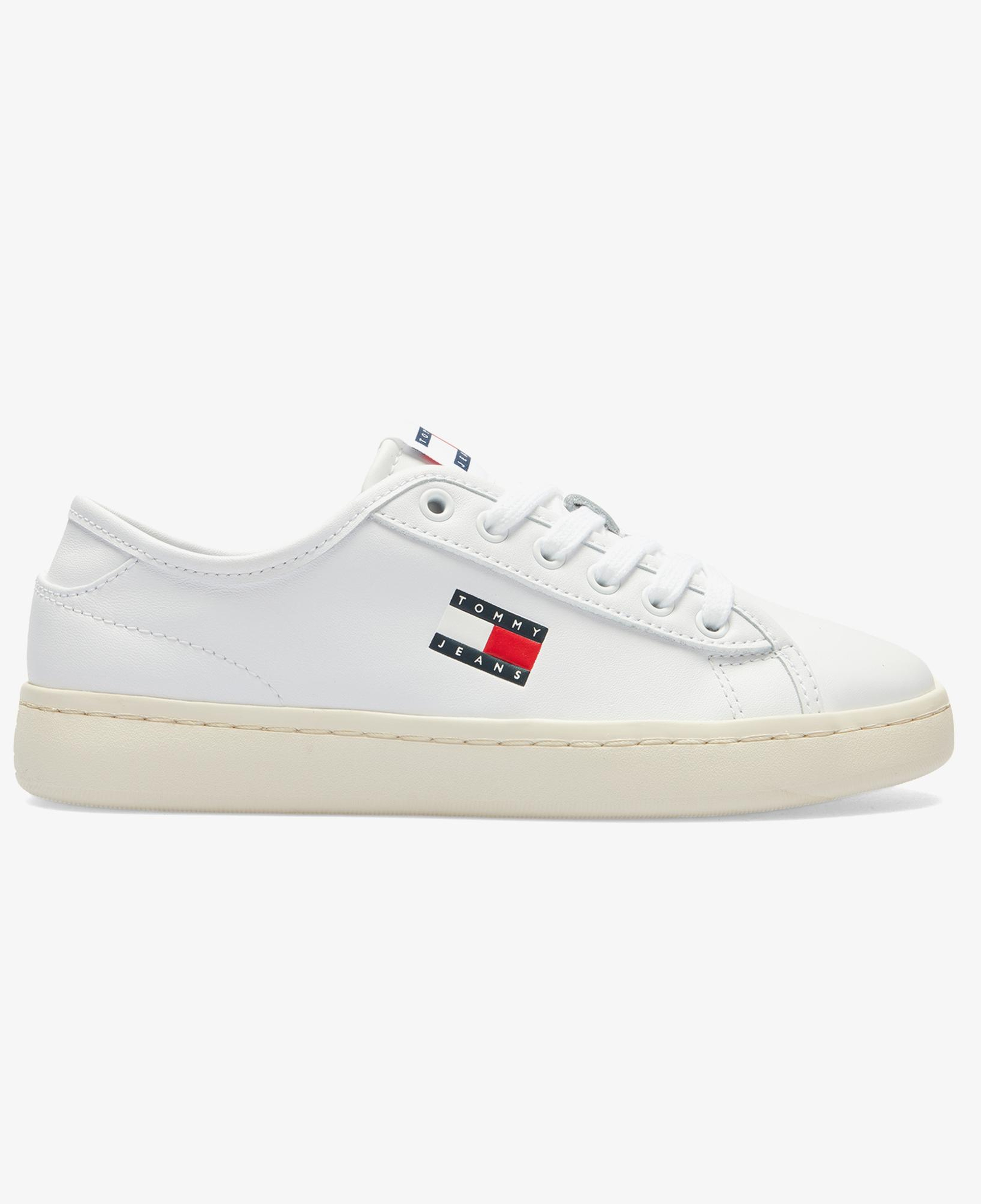 Tommy Jeans Court Low Kadın Beyaz Spor Ayakkabı