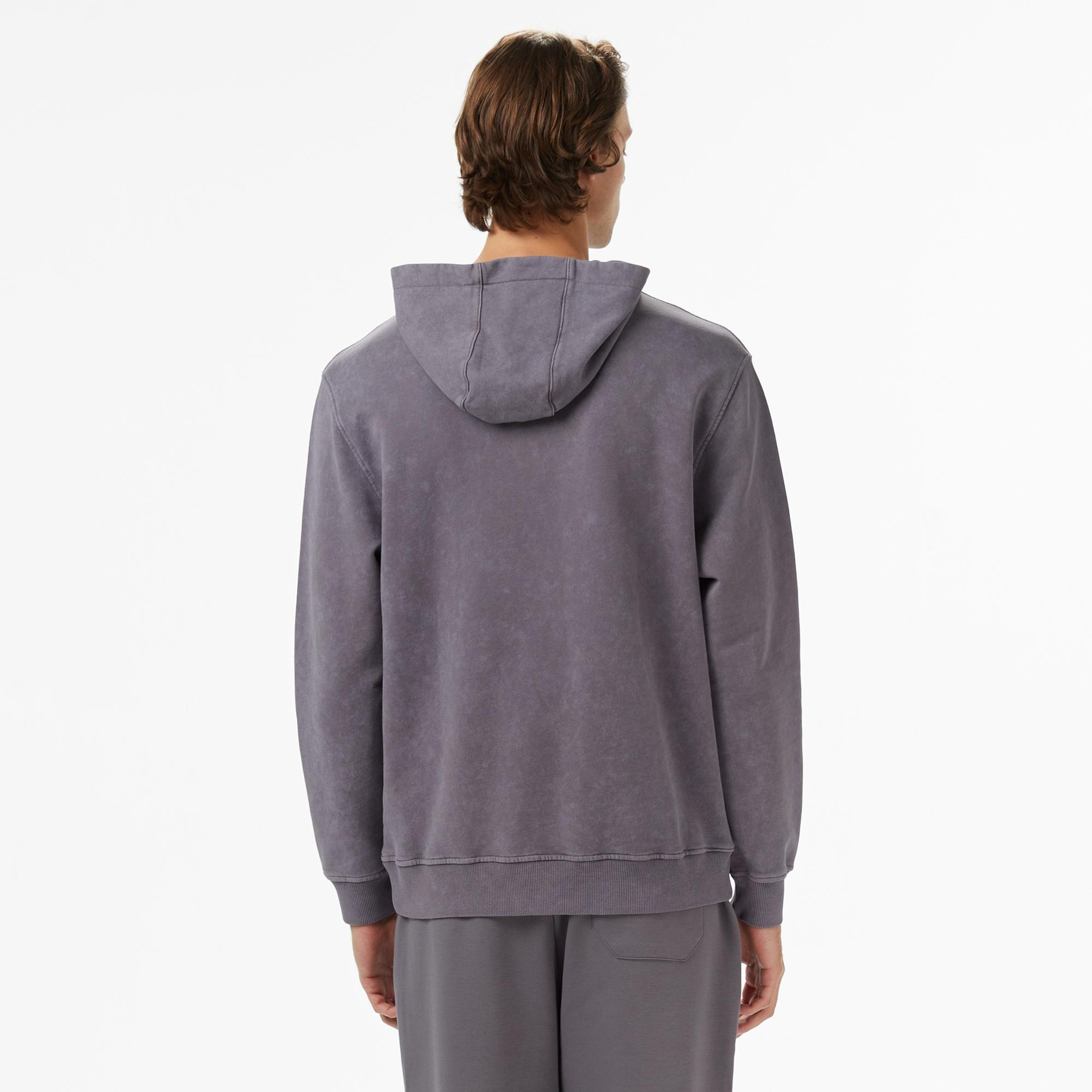 UNITED4 Erkek Gri Hoodie