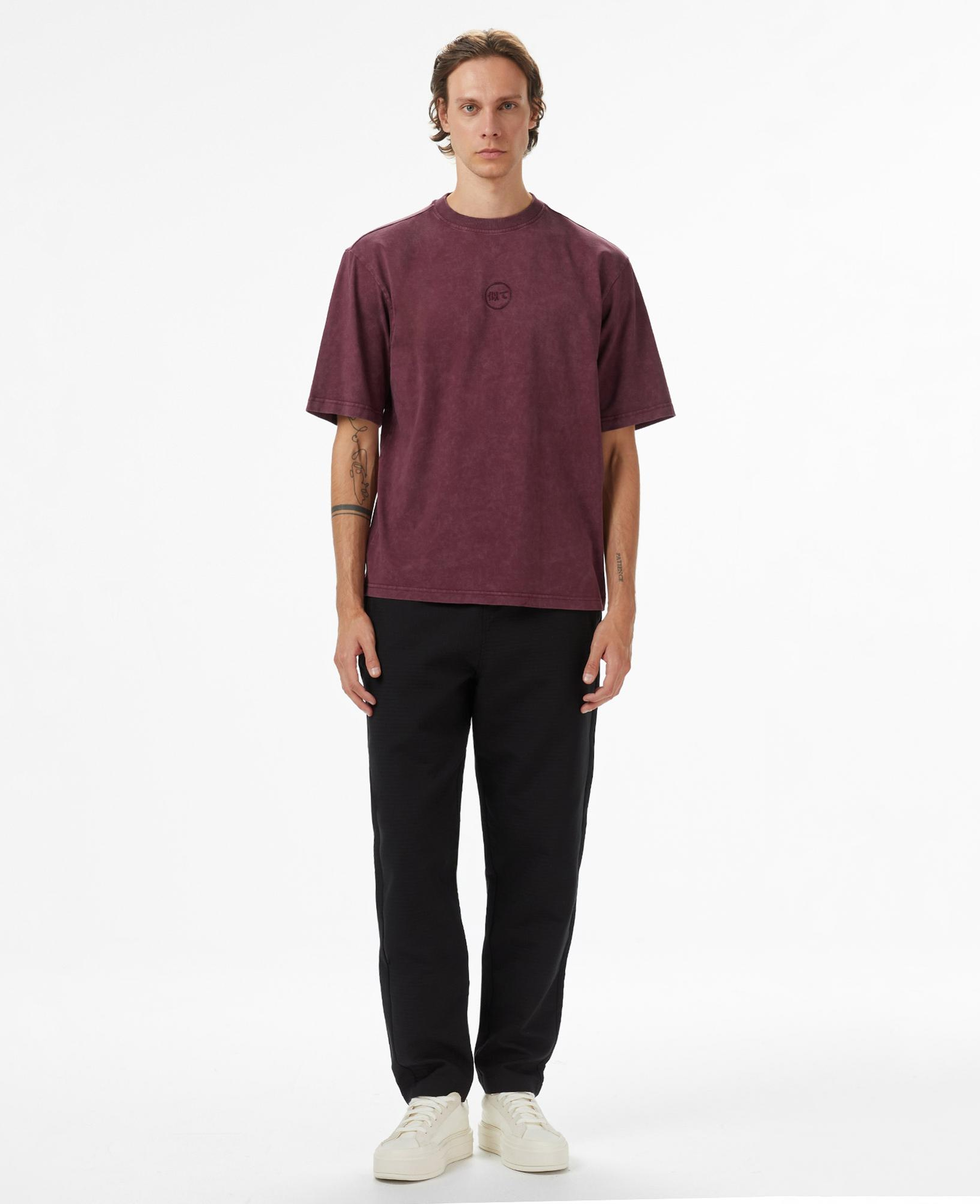 UNITED4 Erkek Bordo T-Shirt