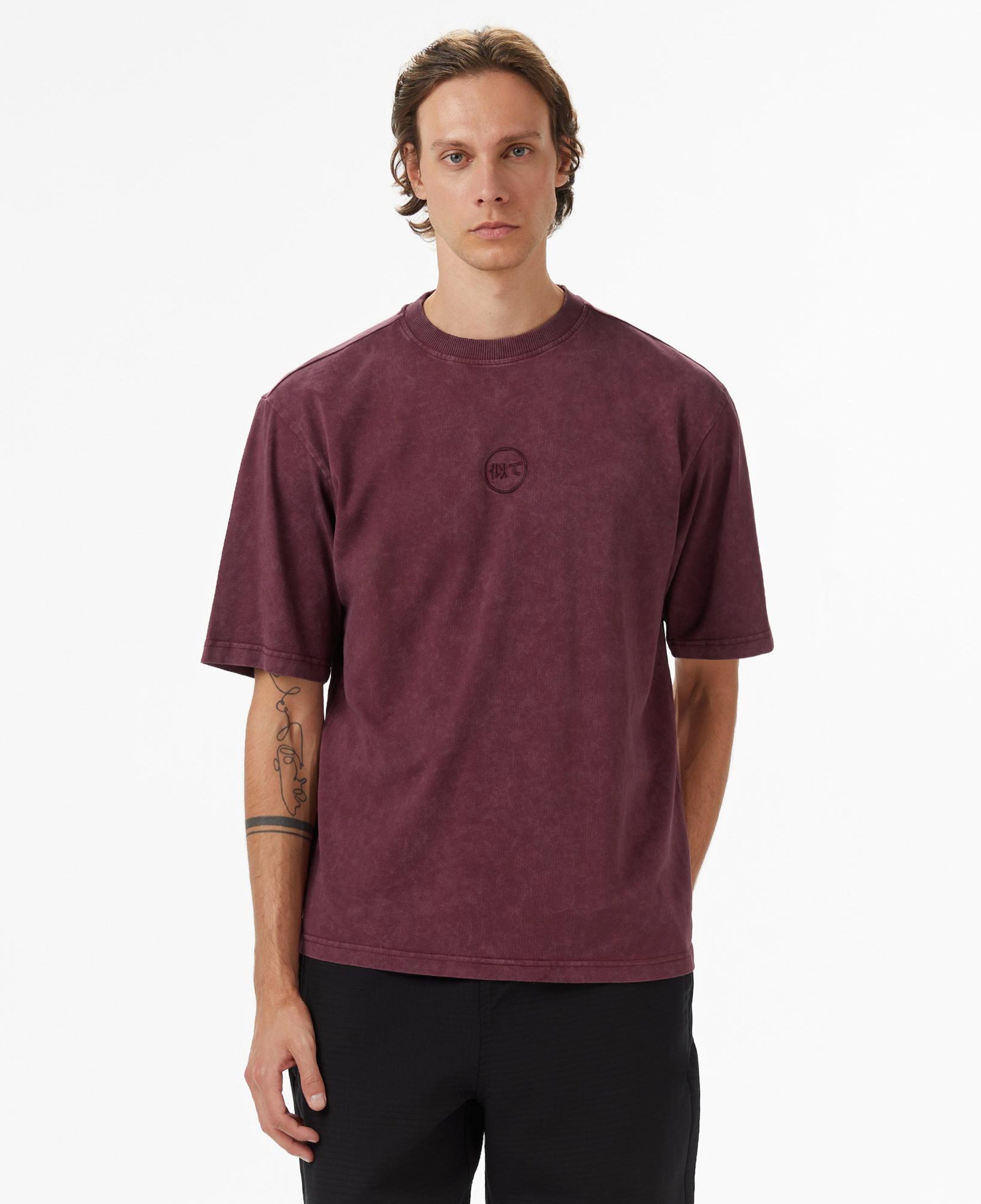 UNITED4 Erkek Bordo T-Shirt