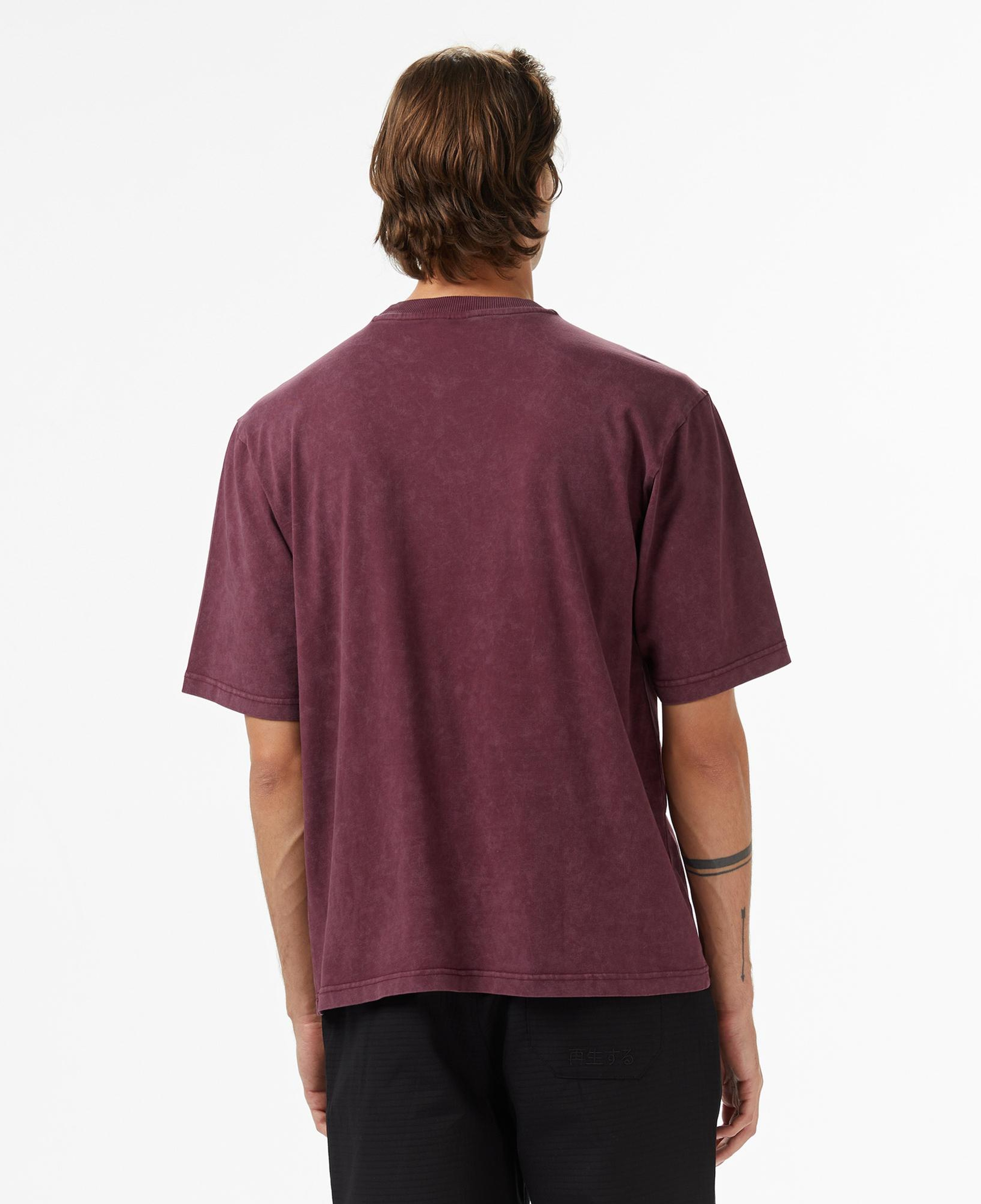 UNITED4 Erkek Bordo T-Shirt