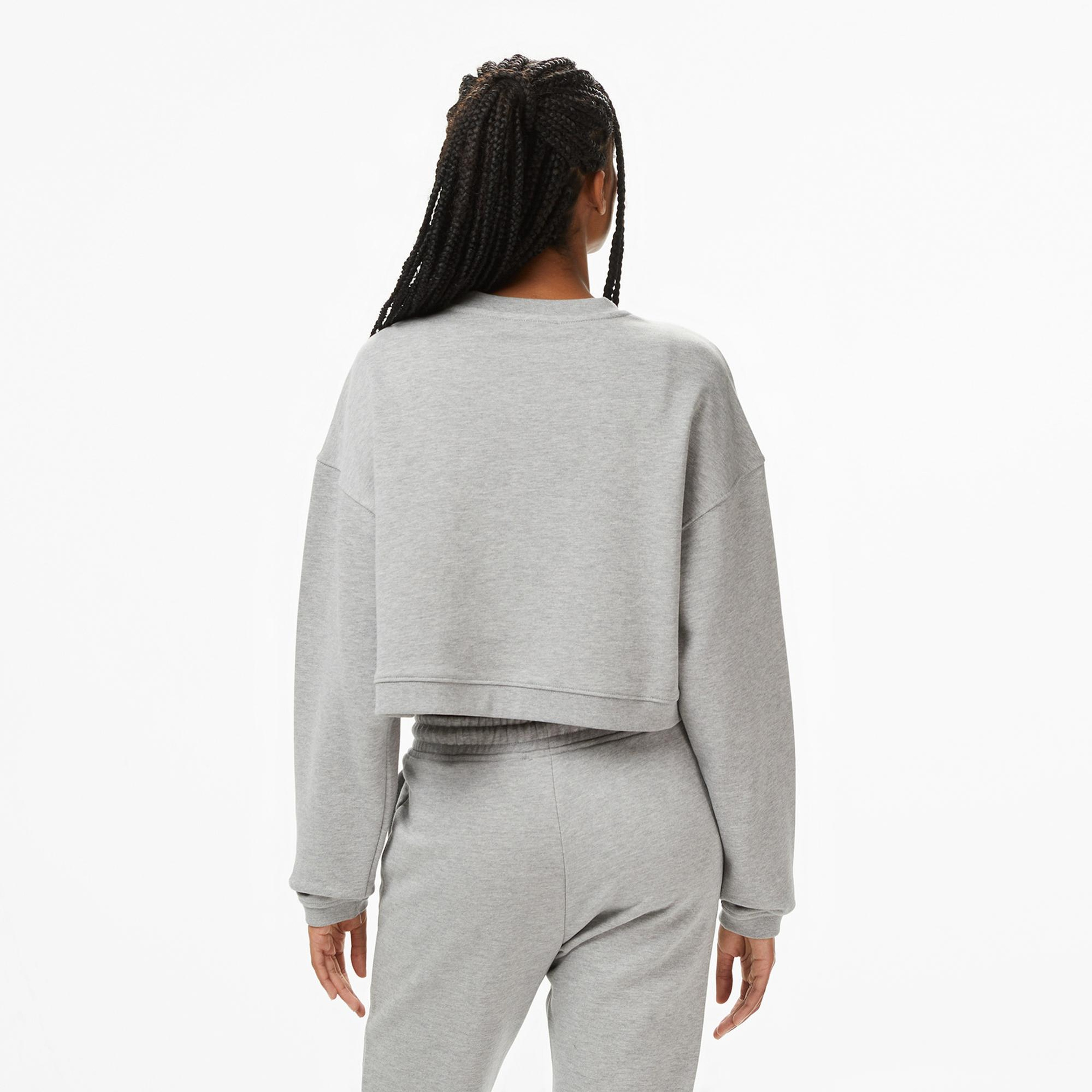 Les Benjamins Essentials 308 Kadın Gri Sweatshirt