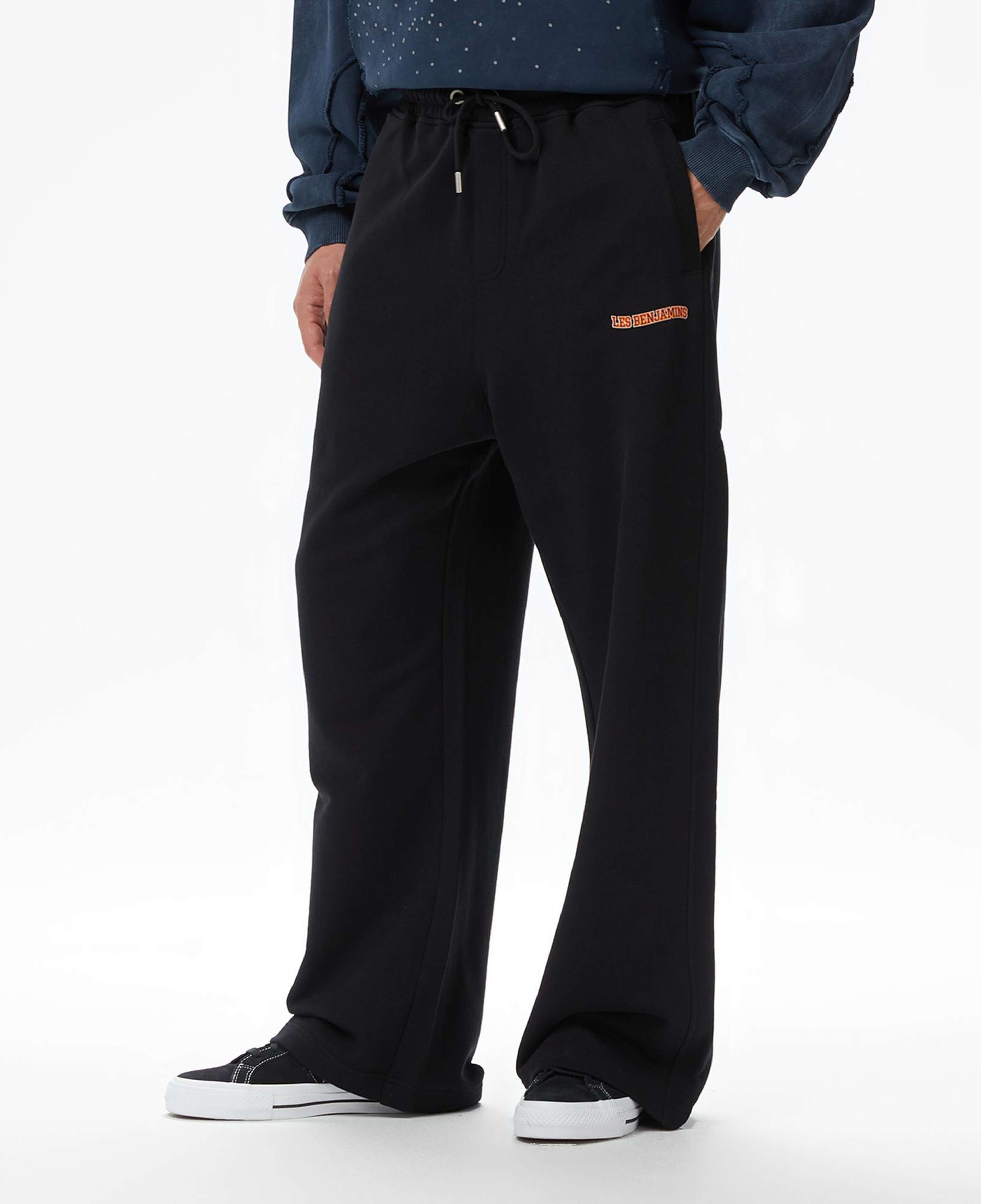 Les Benjamins Essentials 702 Erkek Siyah Eşofman Altı