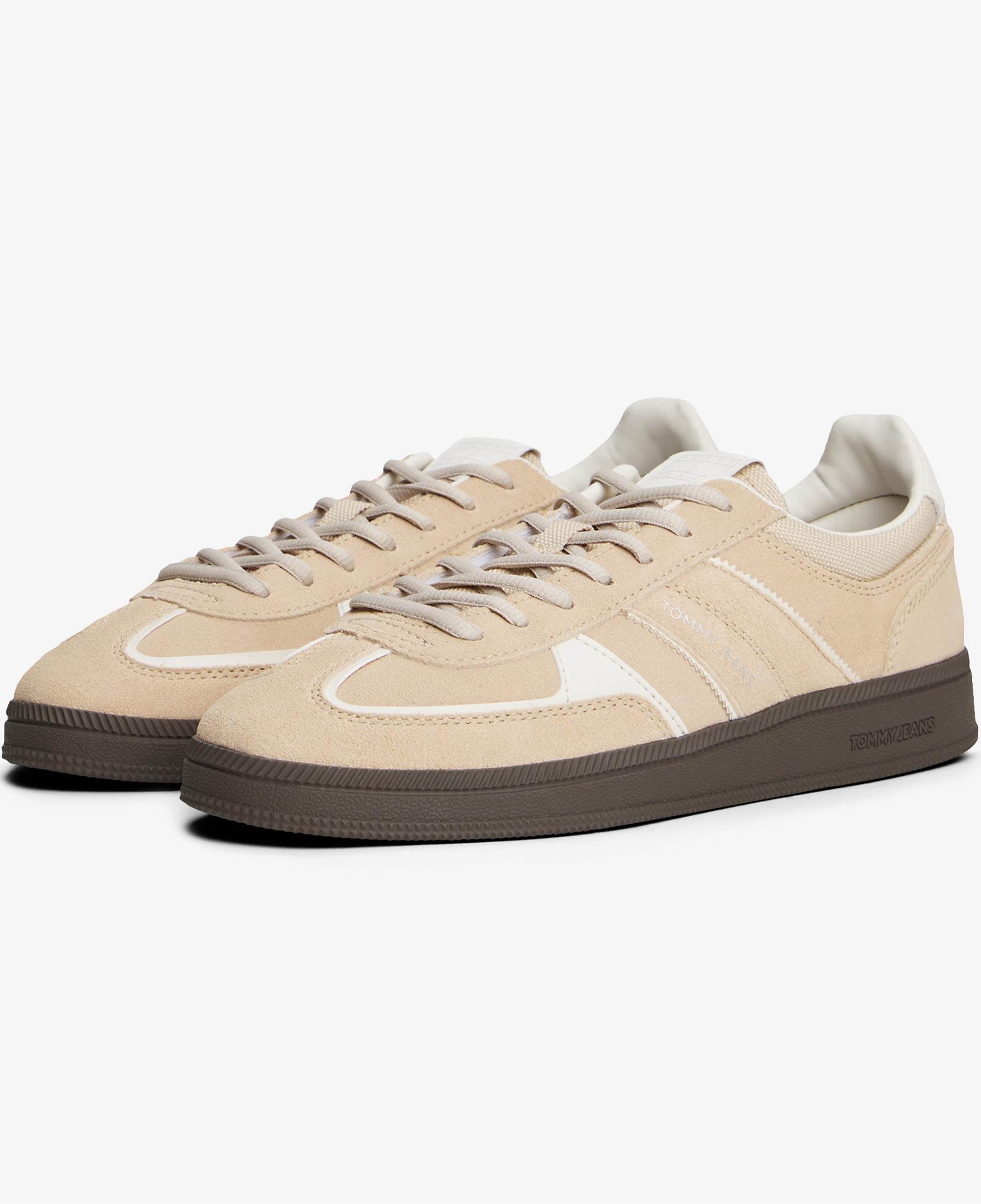 Tommy Hilfiger Greenwich Kadın Bej Spor Ayakkabı