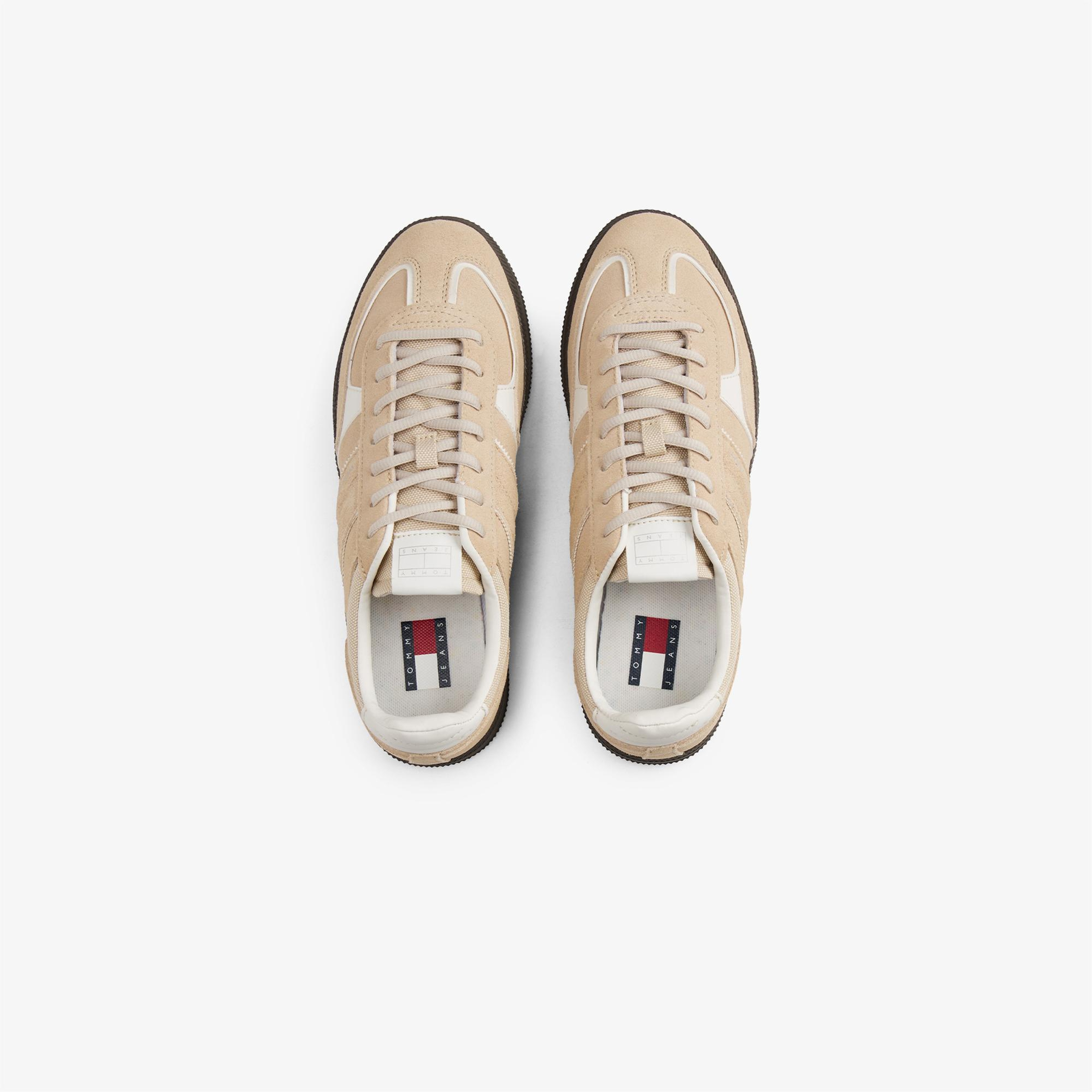 Tommy Hilfiger Greenwich Kadın Bej Spor Ayakkabı