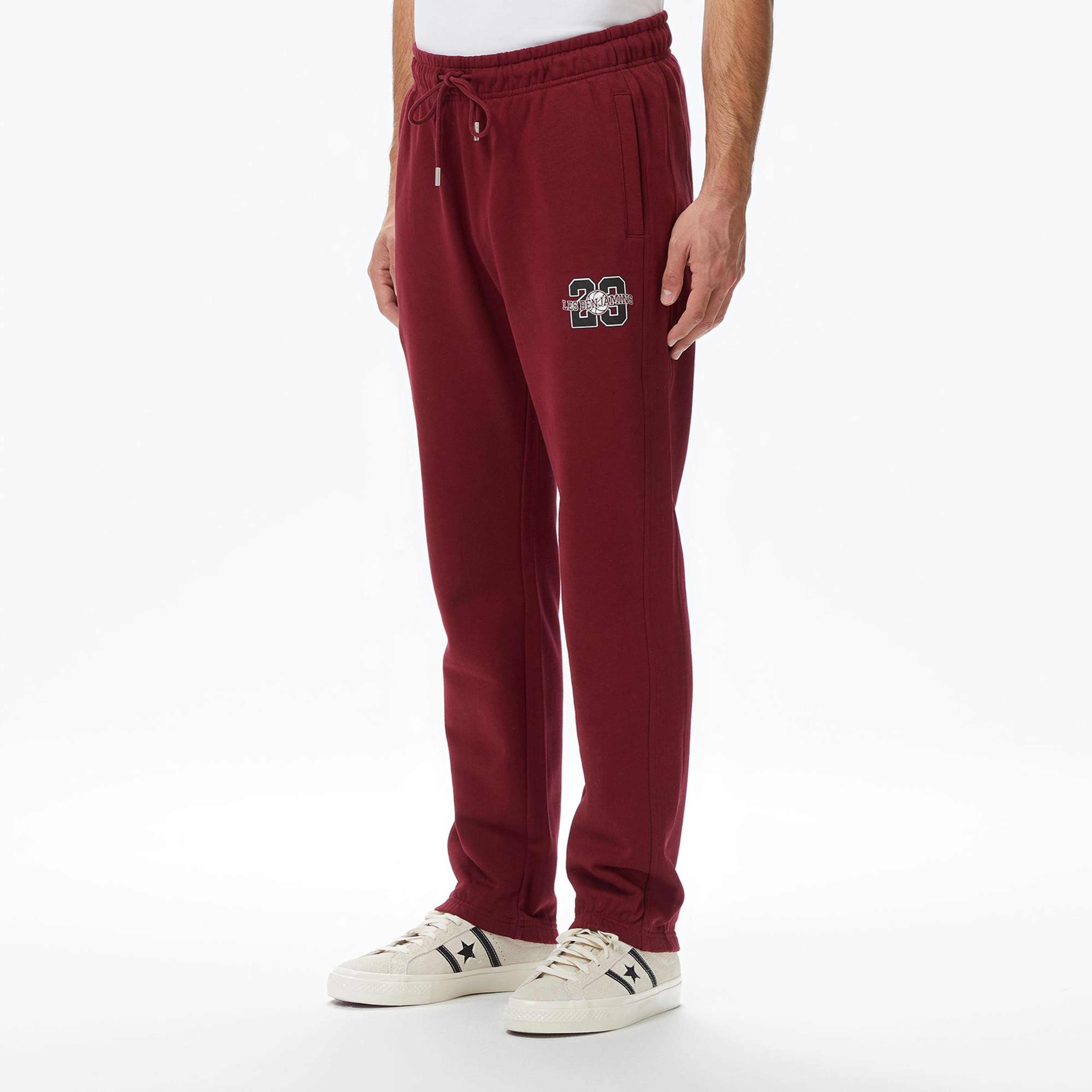 Les Benjamins Essentials 704 Erkek Bordo Eşofman Altı