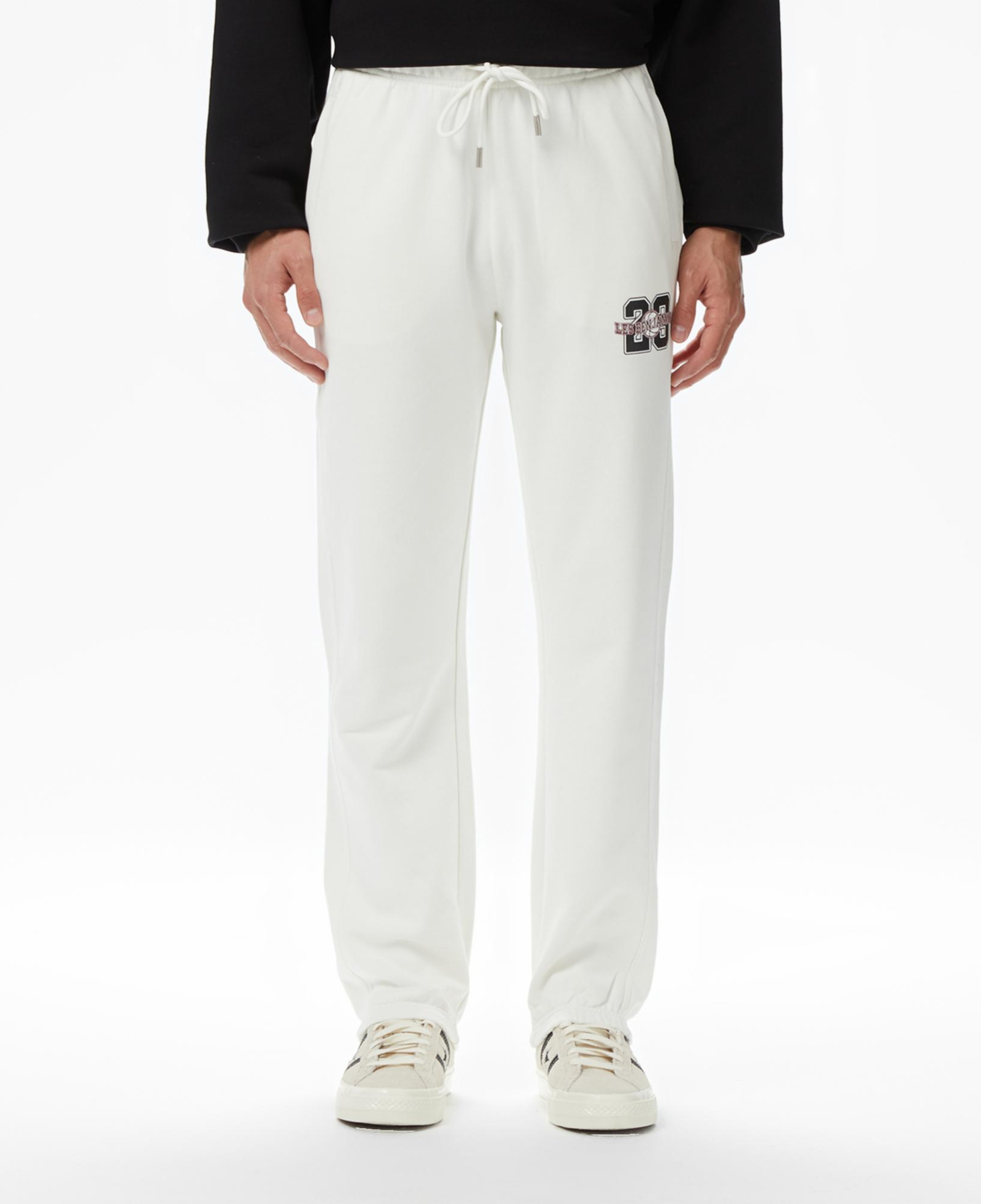 Les Benjamins Essentials 705 Erkek Beyaz Eşofman Altı