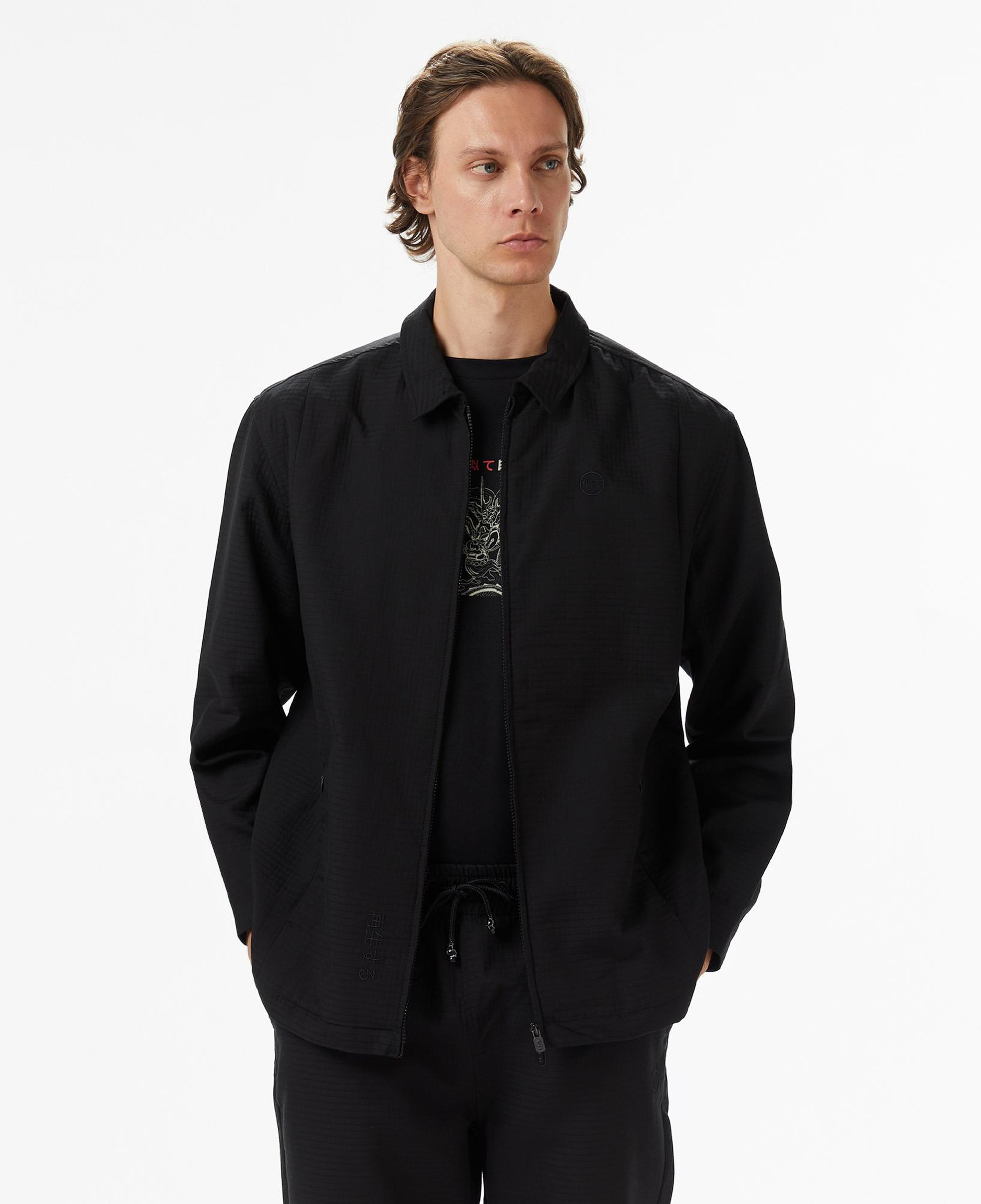 UNITED4 Erkek Siyah Ceket