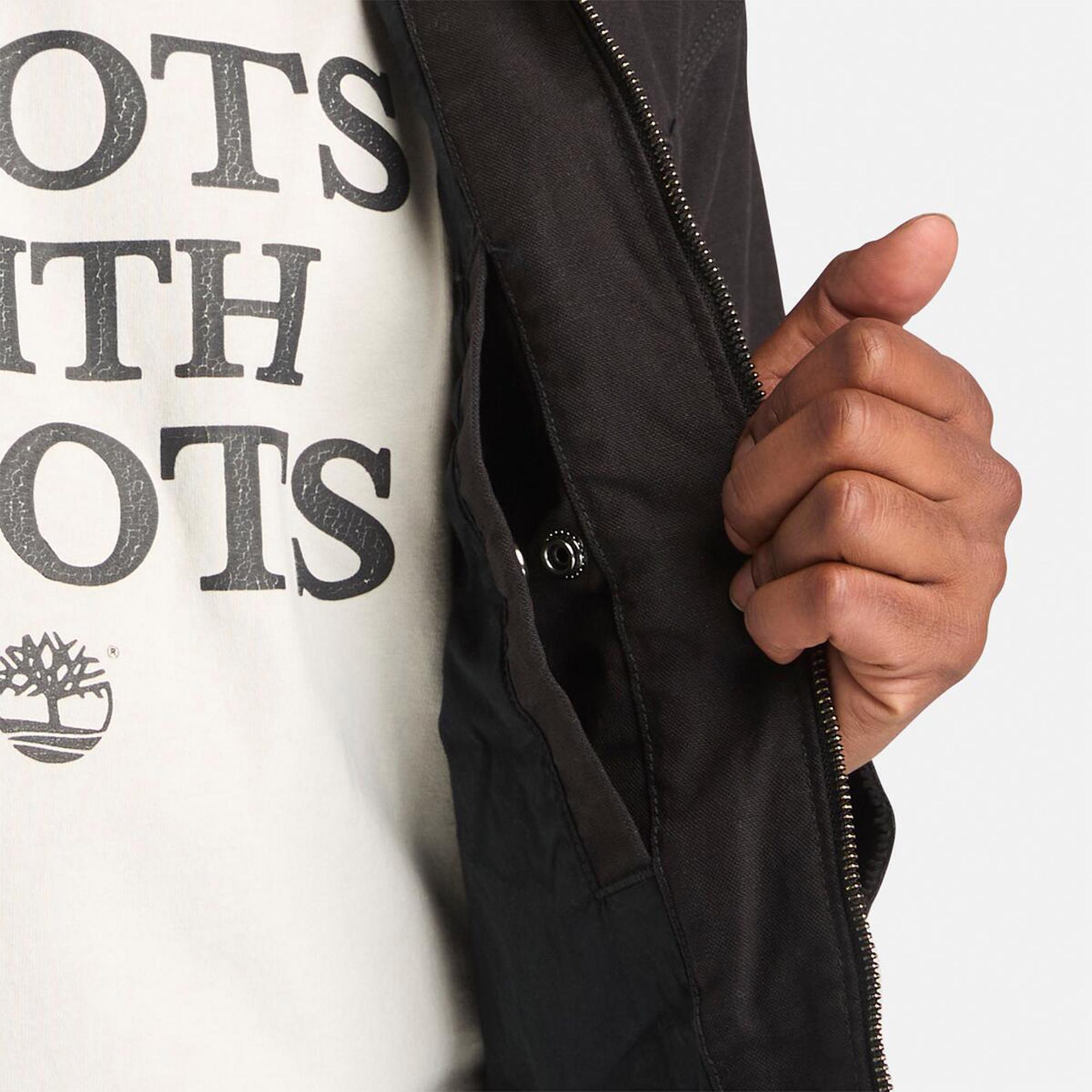 Timberland Straford Washed Regular Fit Erkek Siyah Ceket