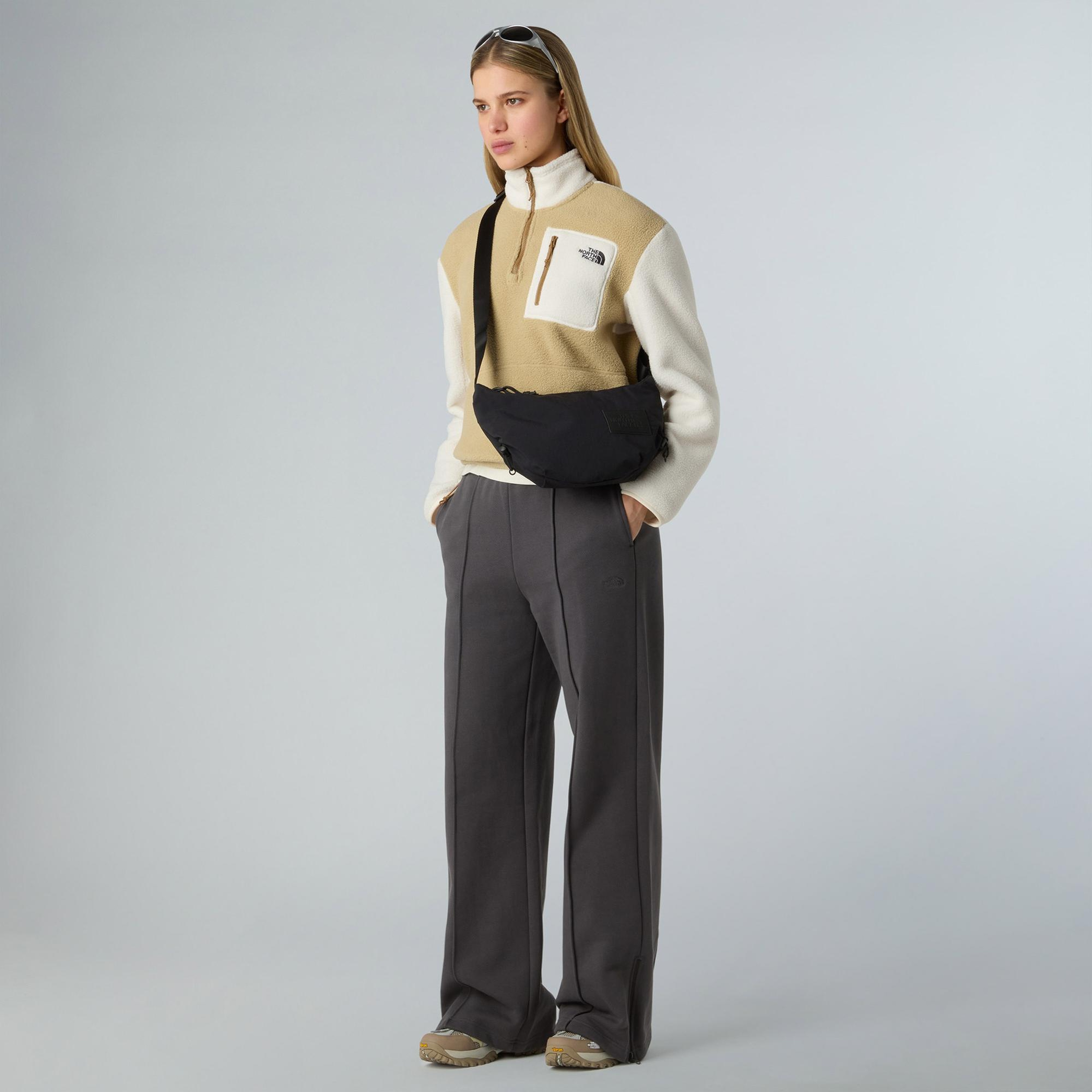 The North Face Yumiori 1/4 Zip Kadın Kahverengi Polar Mont