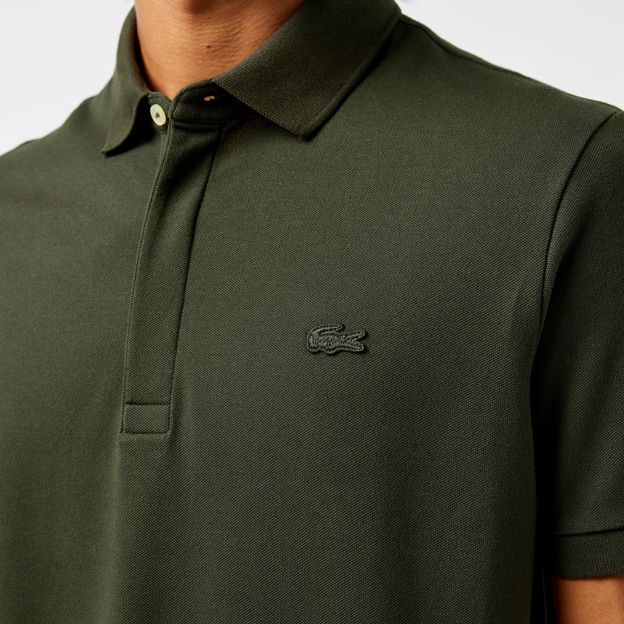 Lacoste Paris Erkek Regular Fit Haki Polo