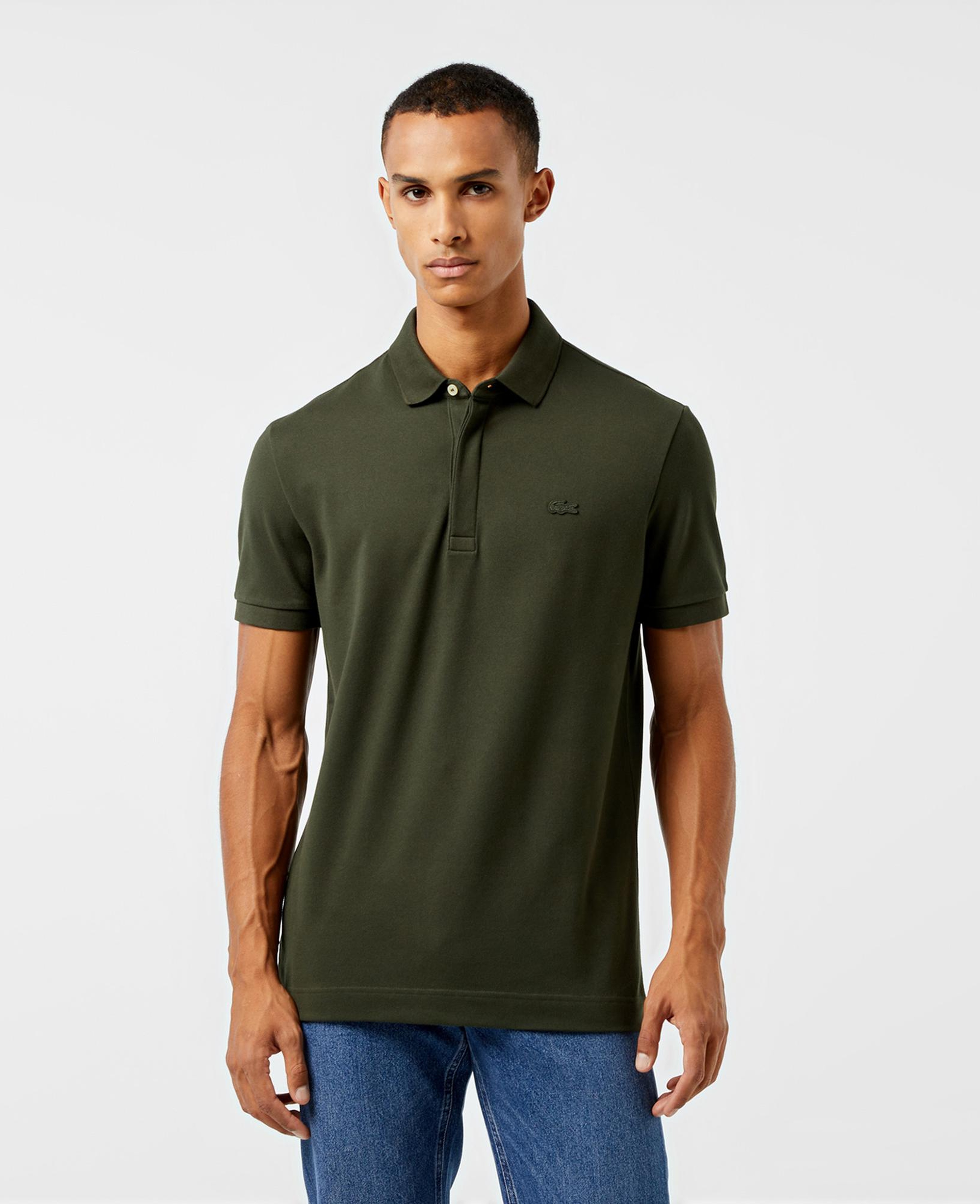 Lacoste Paris Erkek Regular Fit Haki Polo