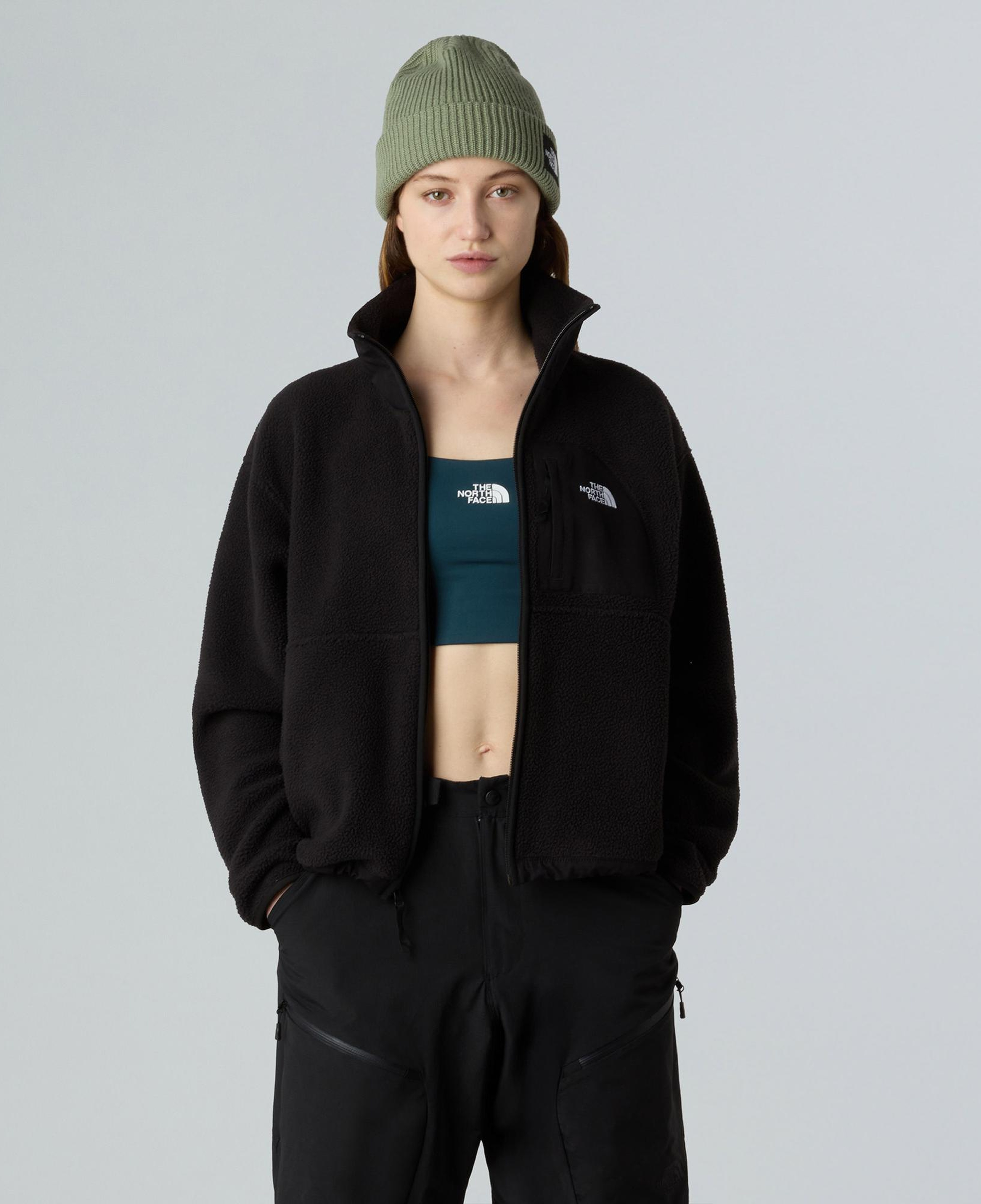 The North Face Yumiori Off-Peak Full Zip Kadın Siyah Polar Mont