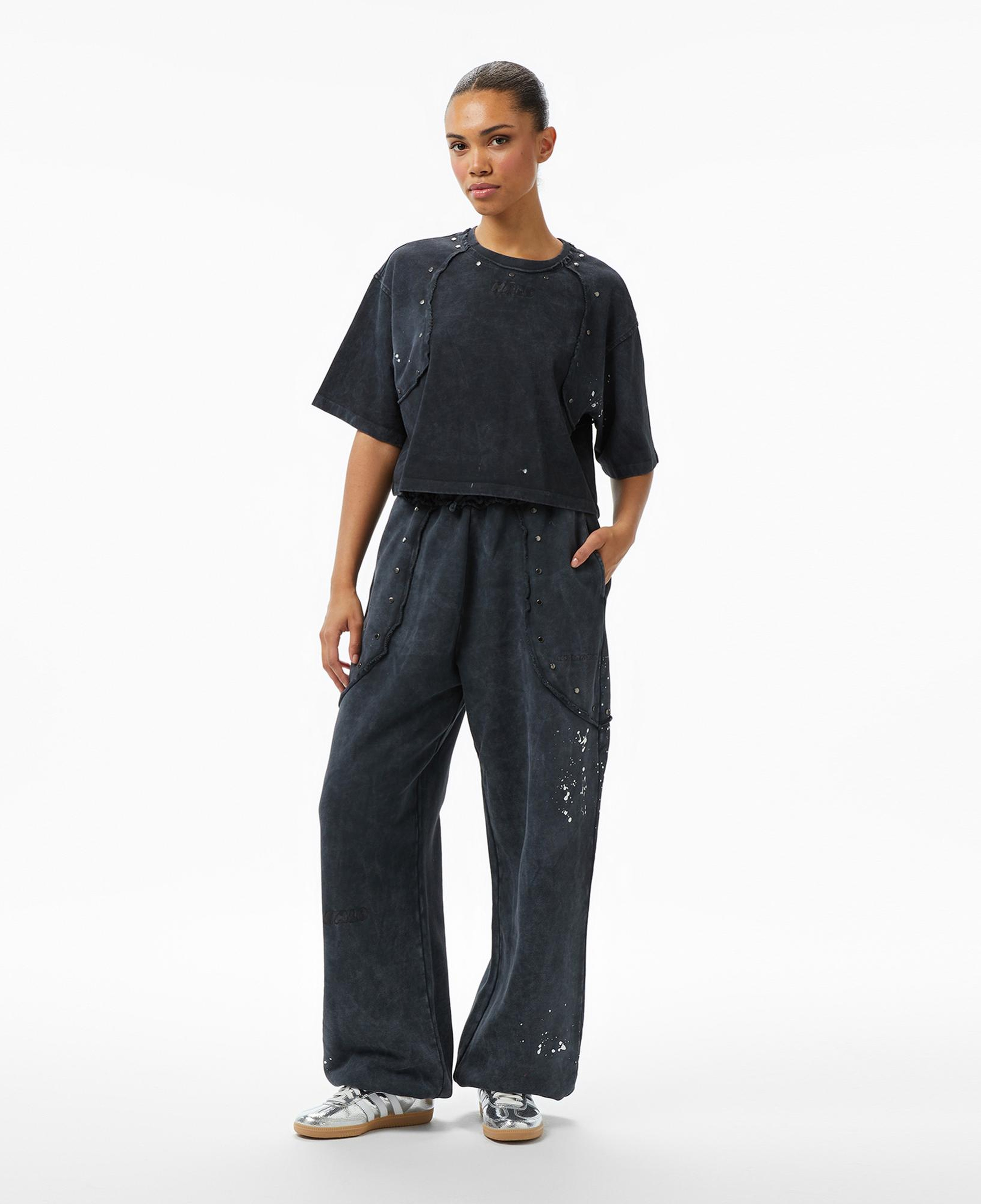 Les Benjamins Essentials 301 Kadın Siyah Eşofman Altı