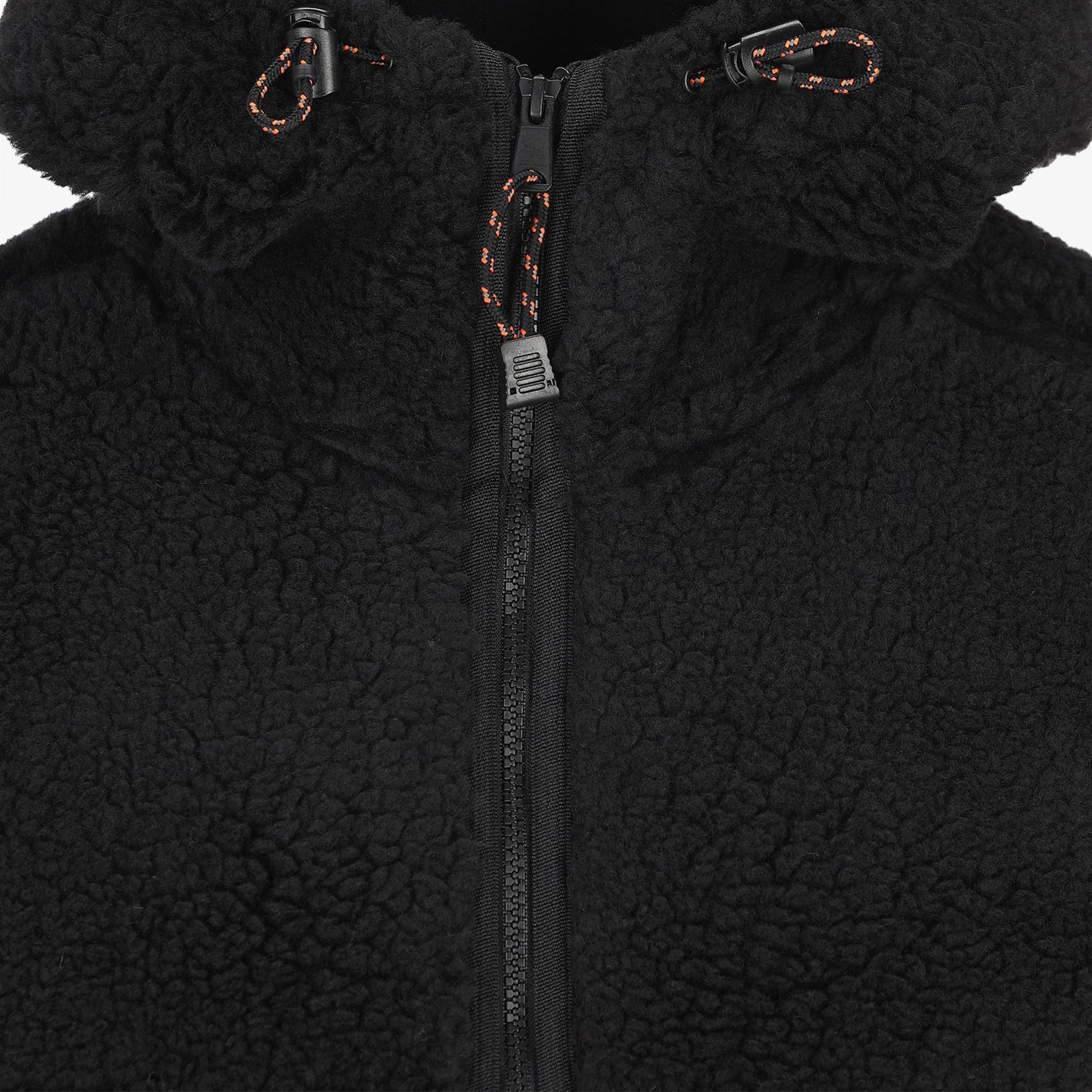 Napapijri T-Tires Fzh Erkek Siyah Polar Ceket