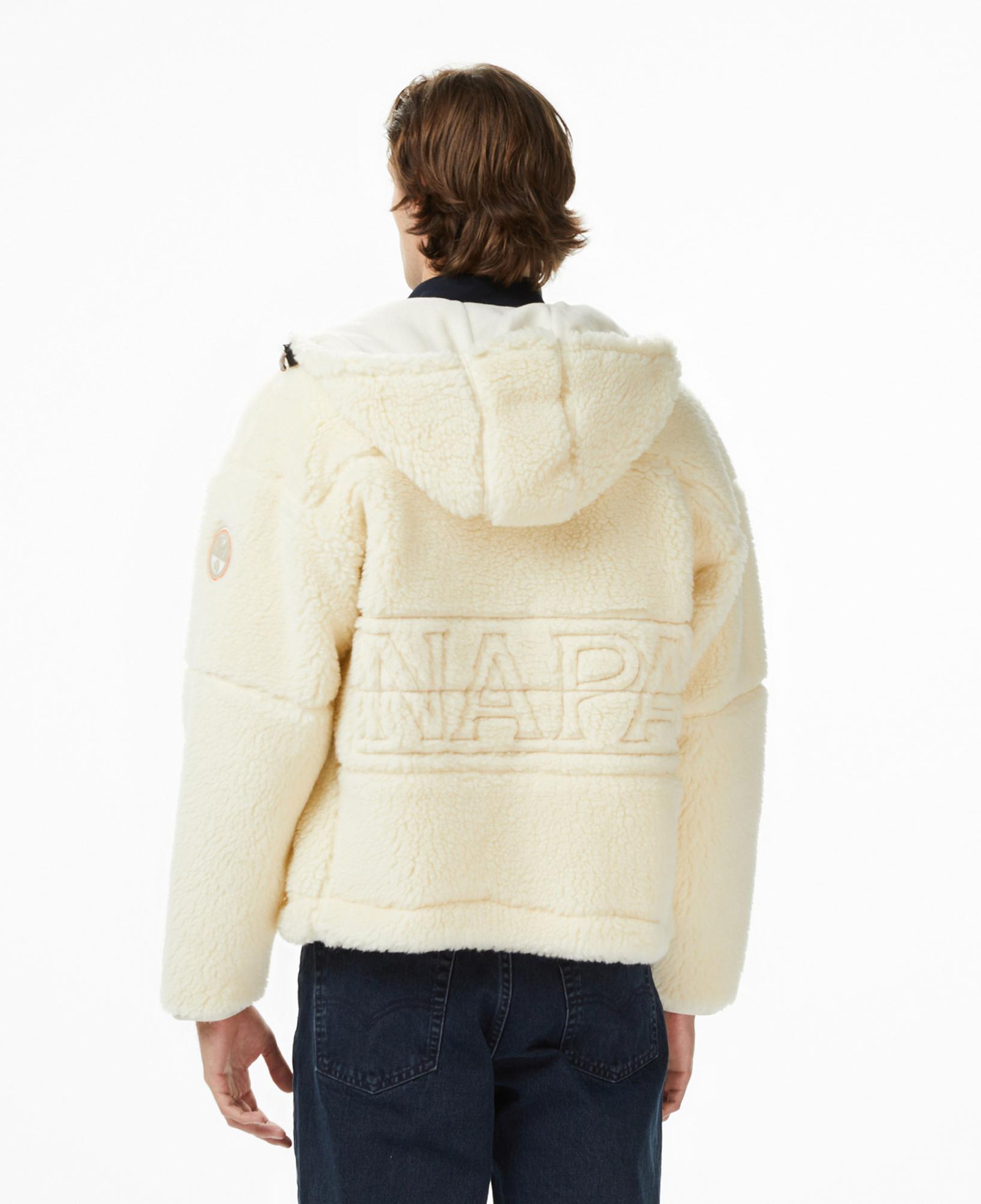 Napapijri T-Tires Fzh Erkek Krem Polar Ceket