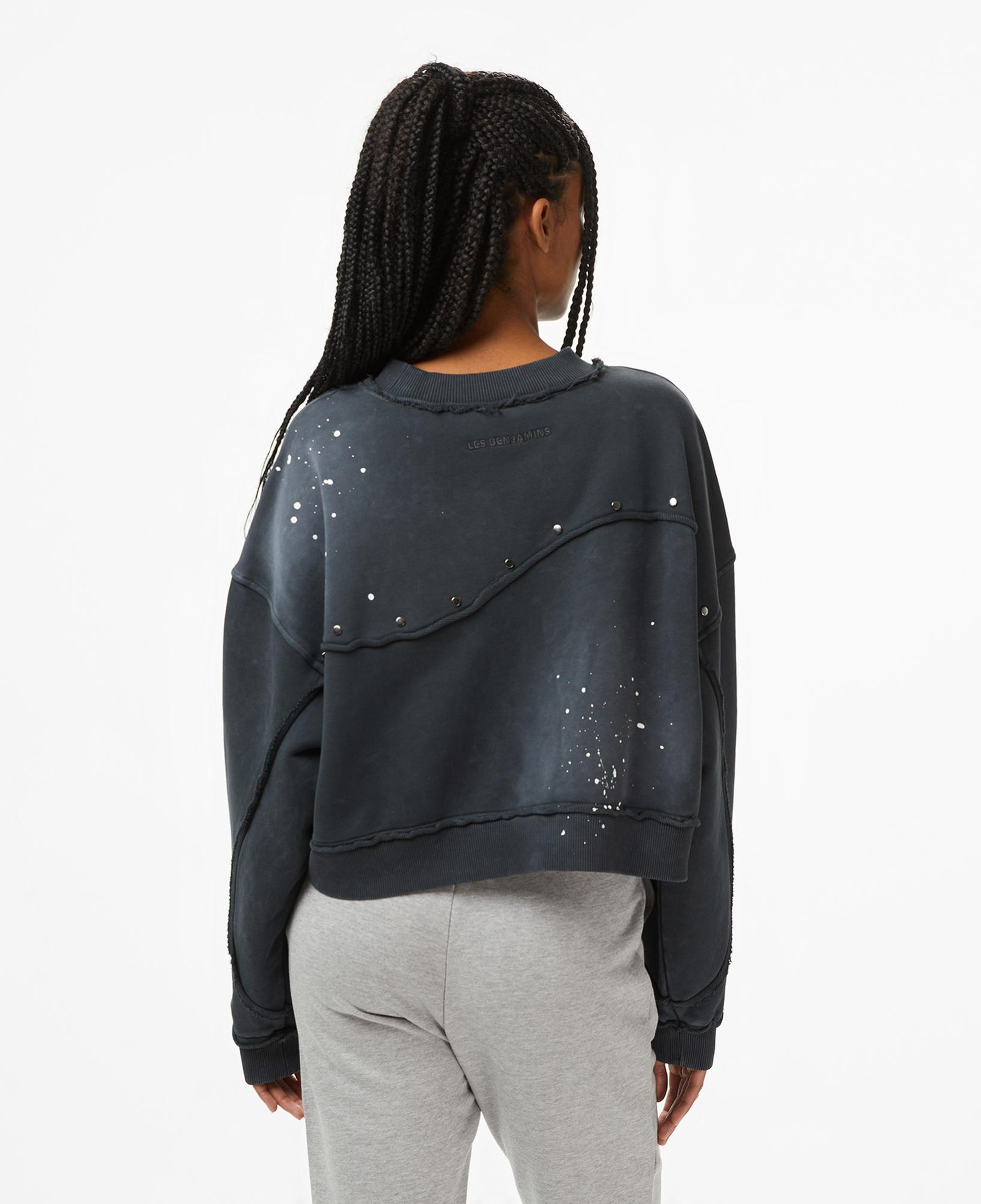 Les Benjamins Essentials 301 Kadın Siyah Sweatshirt