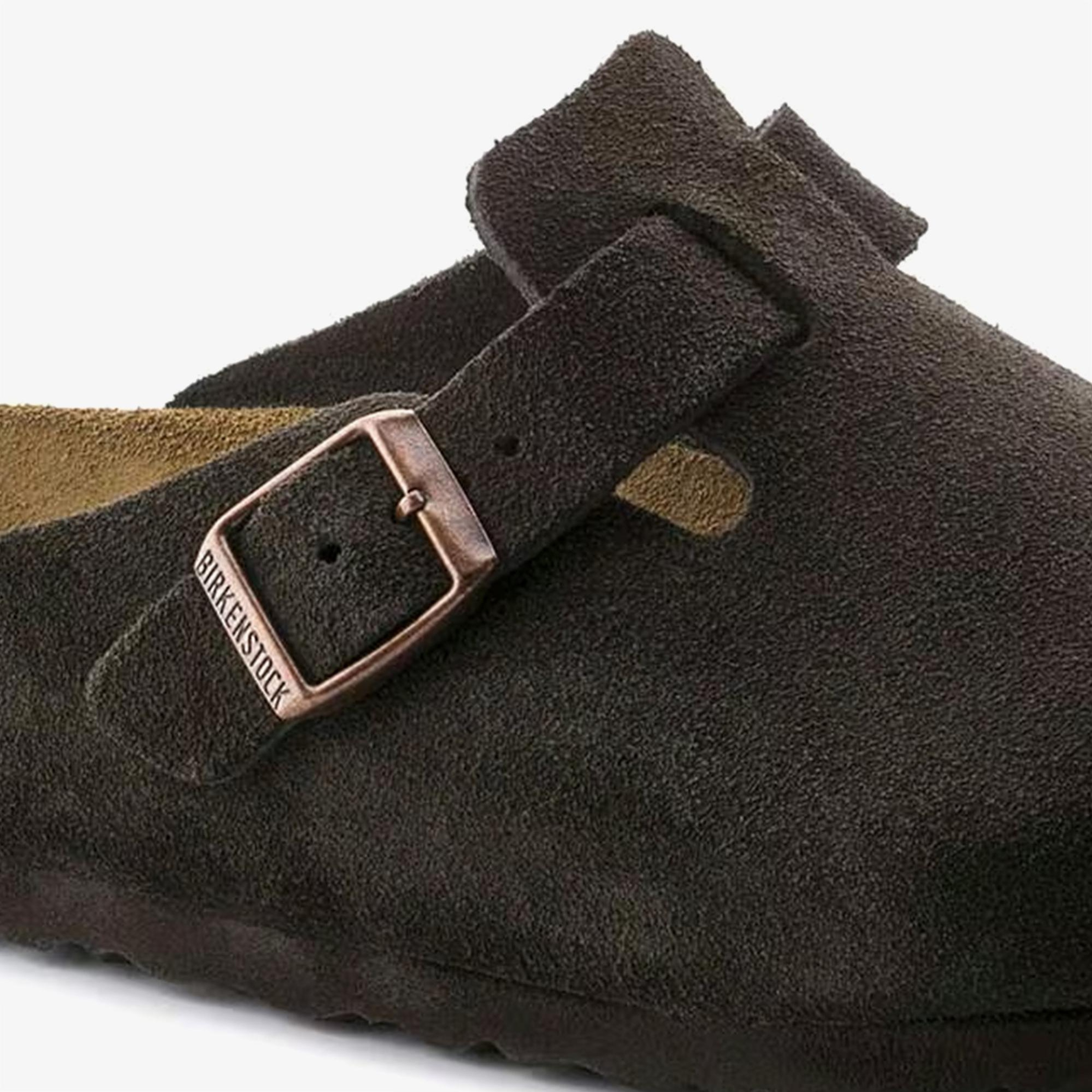 Birkenstock Boston Soft Footbed Unisex Yeşil Terlik