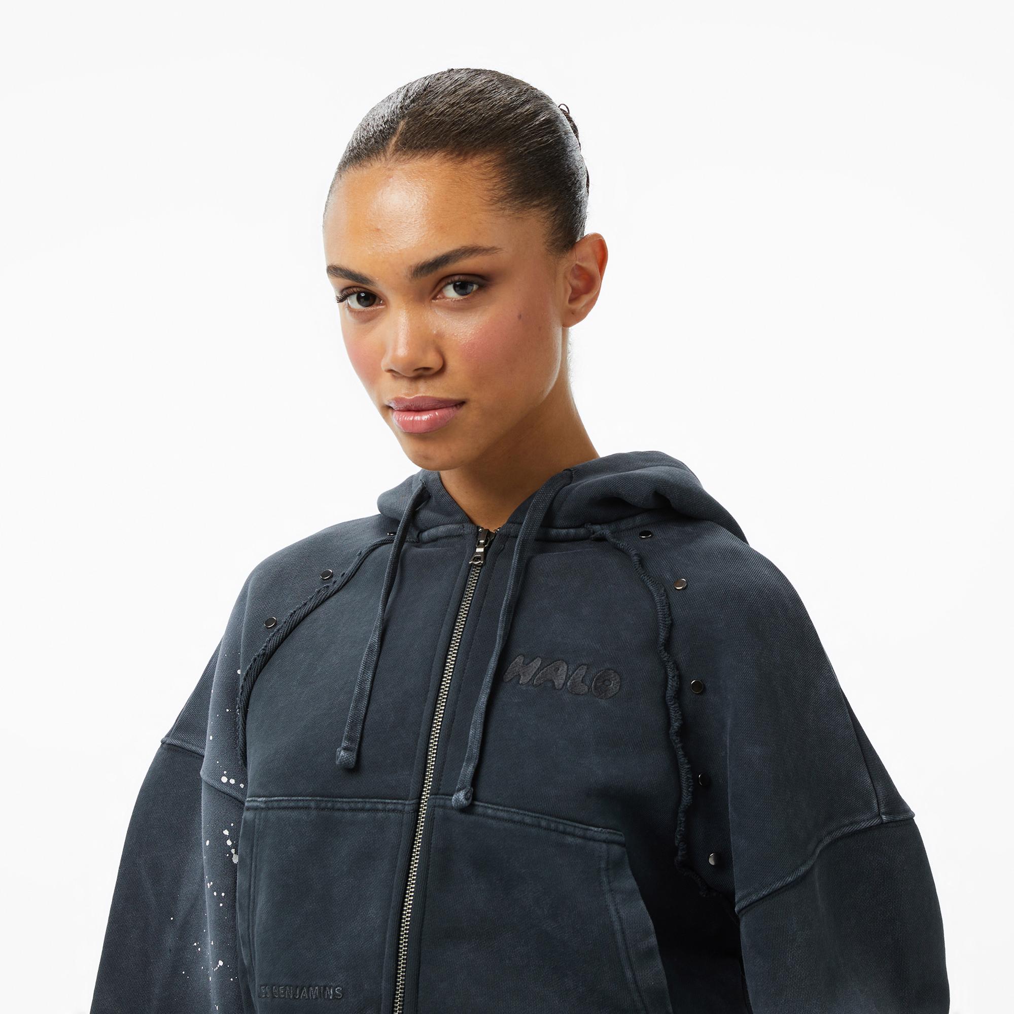 Les Benjamins Essentials 301 Kadın Siyah Sweatshirt