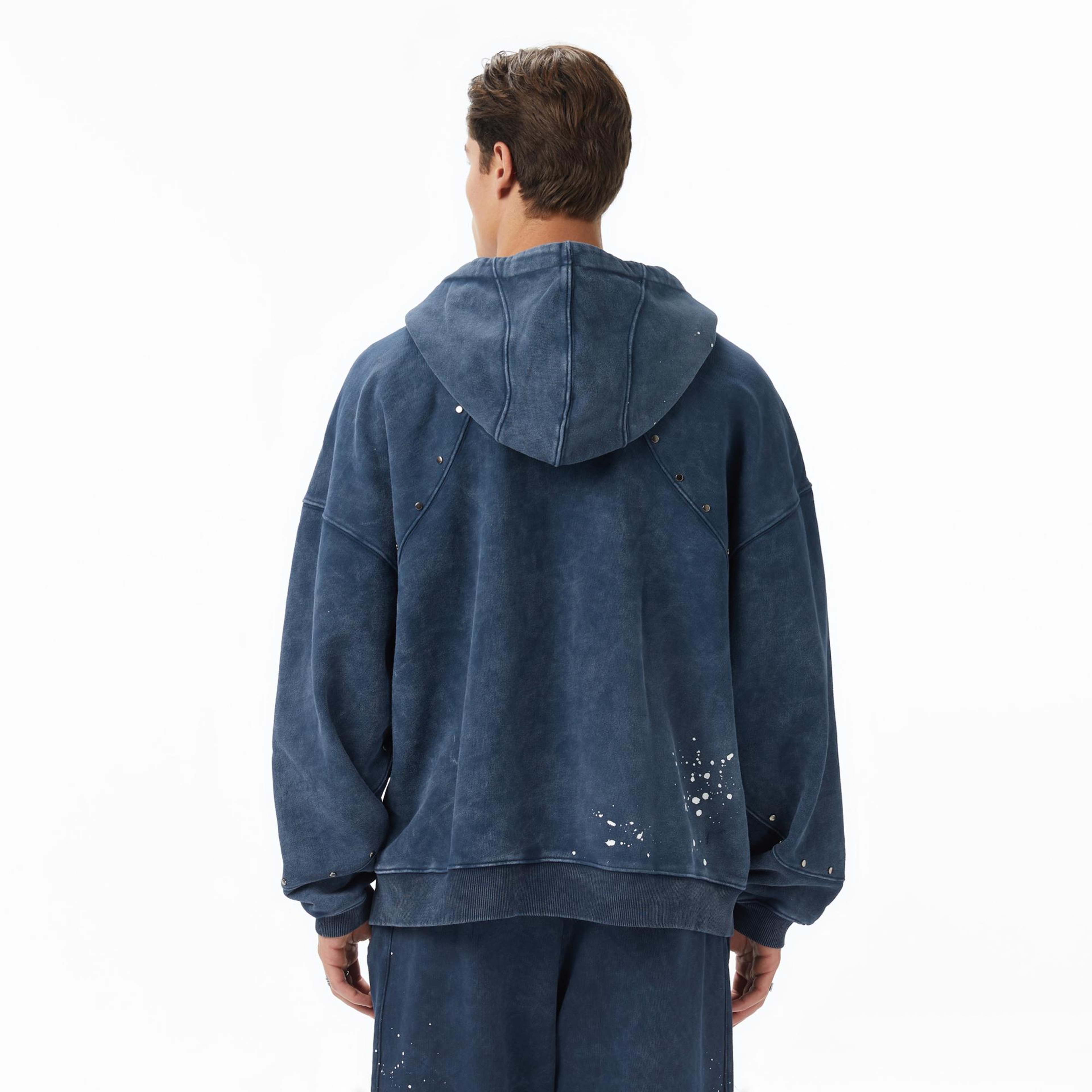 Les Benjamins Essentials 302 Erkek Mavi Sweatshirt