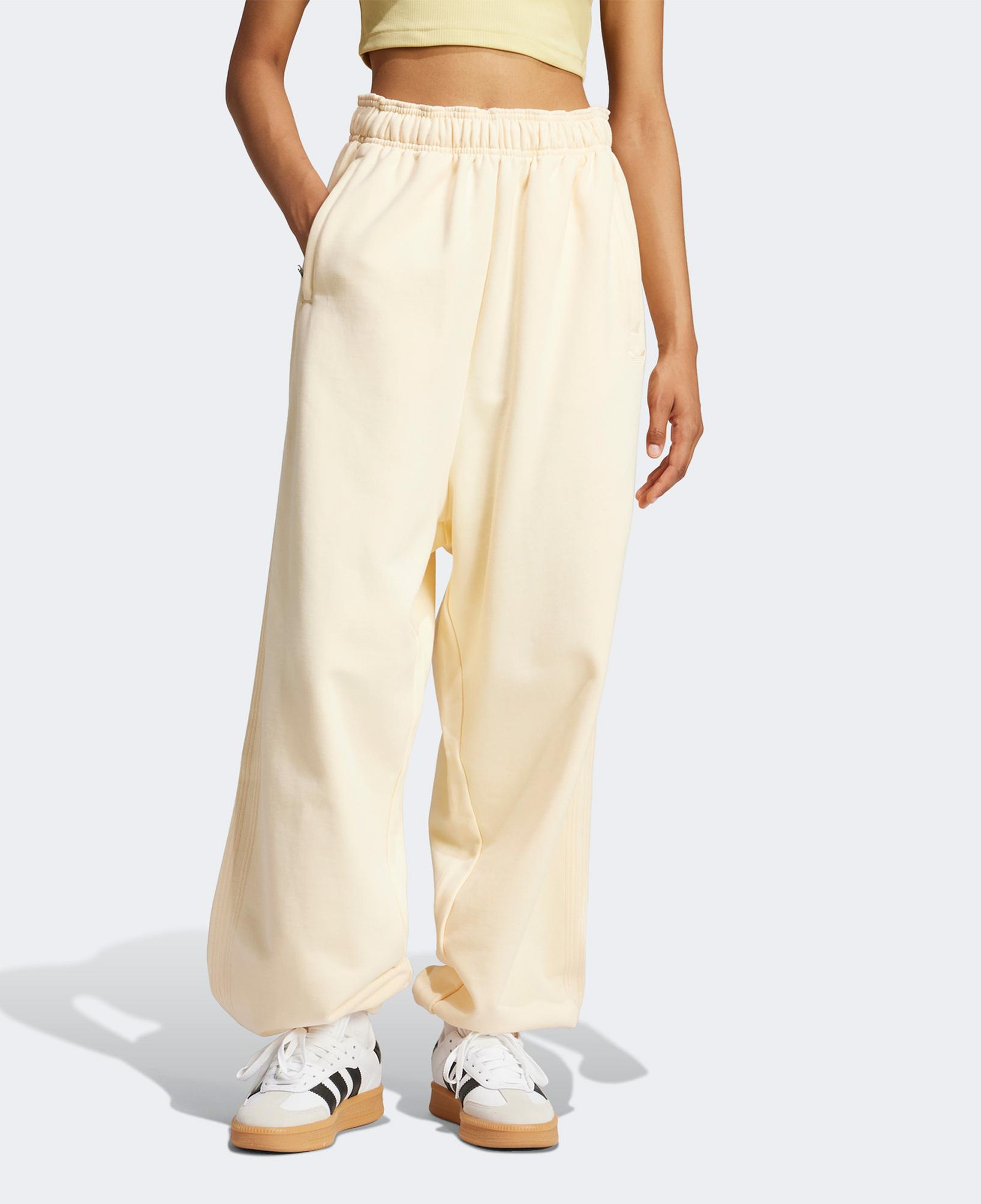 adidas Premium Essentials French Terry Kadın Bej Eşofman Altı