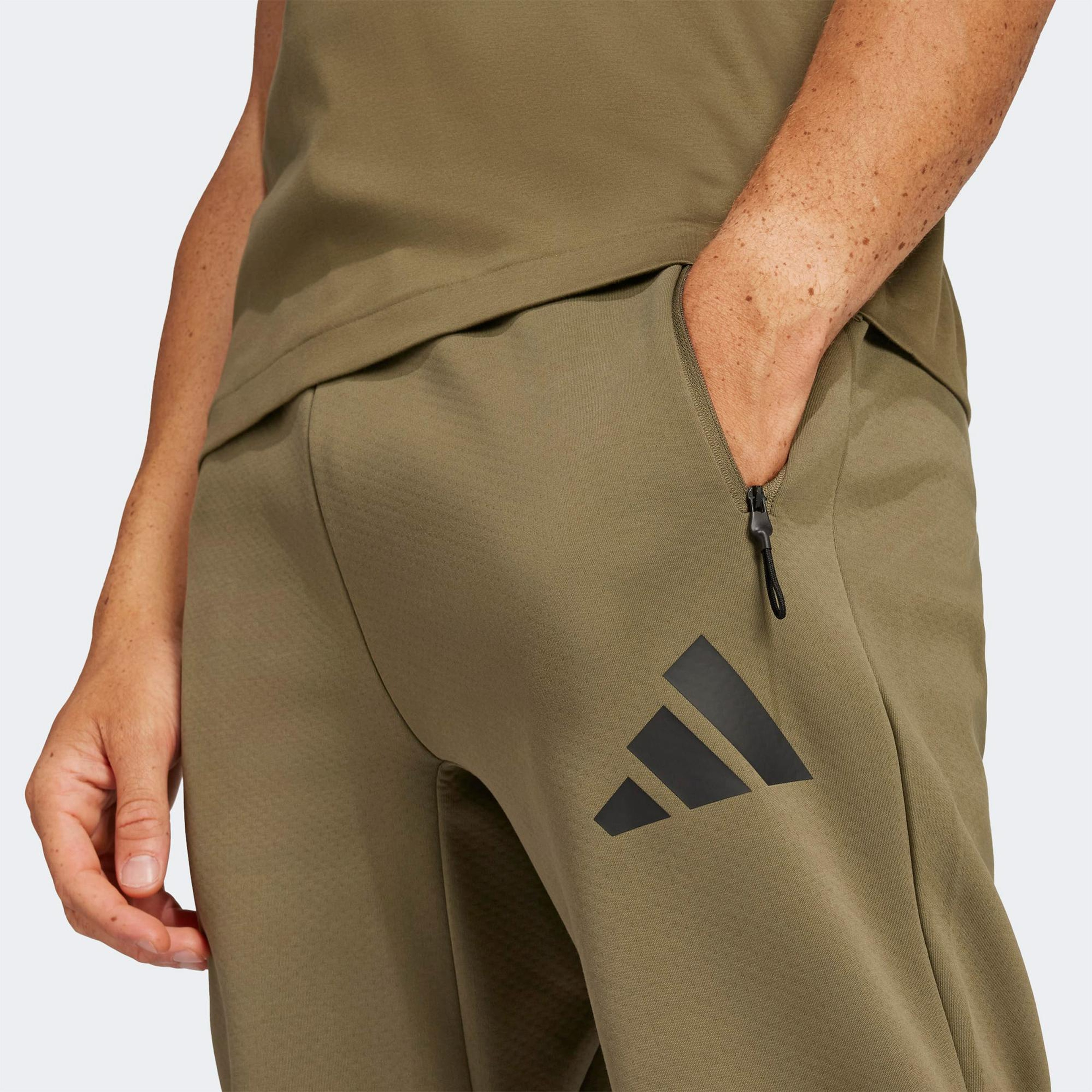 adidas ZNE Erkek Yeşil Eşofman Altı