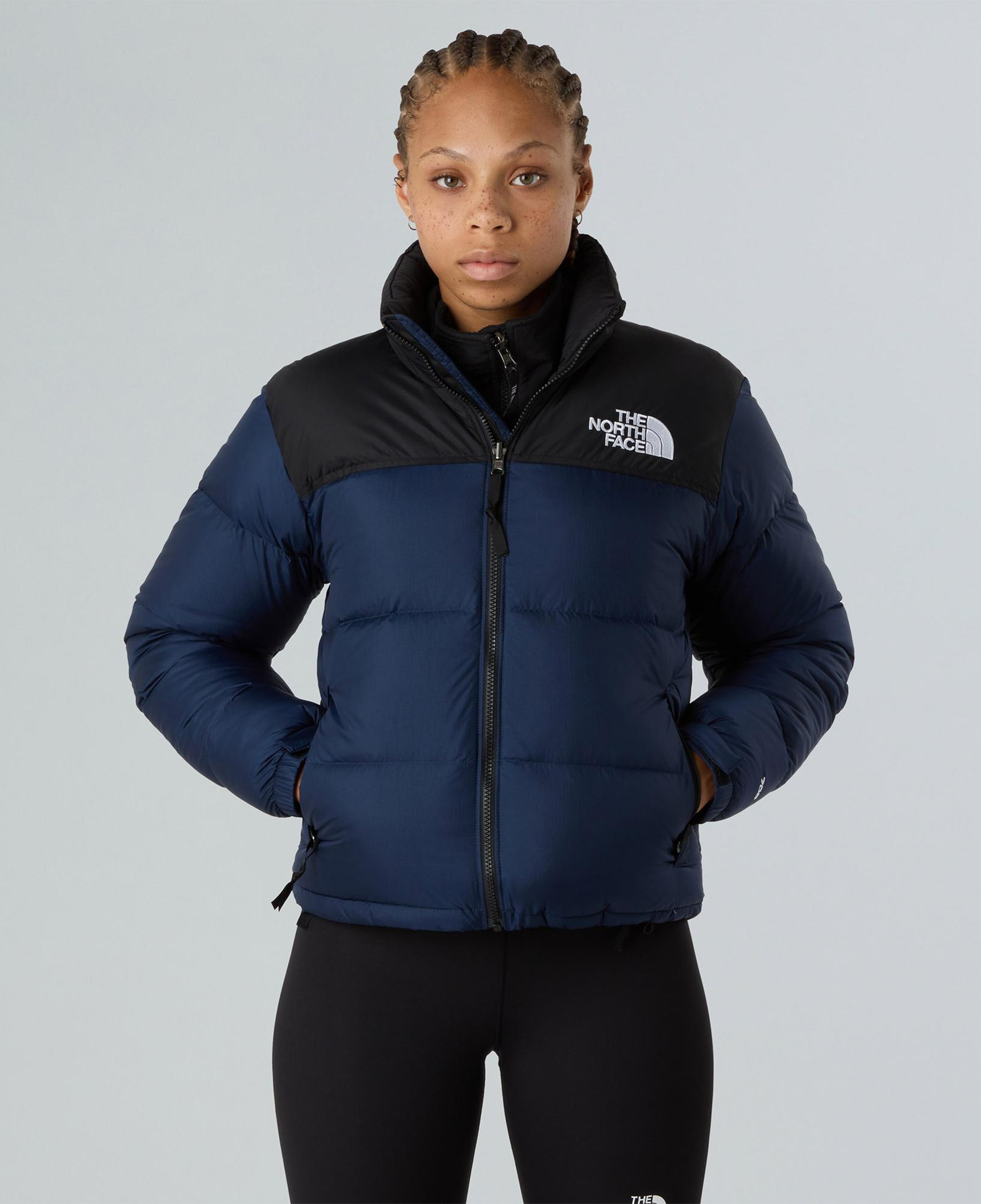 The North Face 1996 Retro Nuptse Kısa Kadın Lacivert Mont