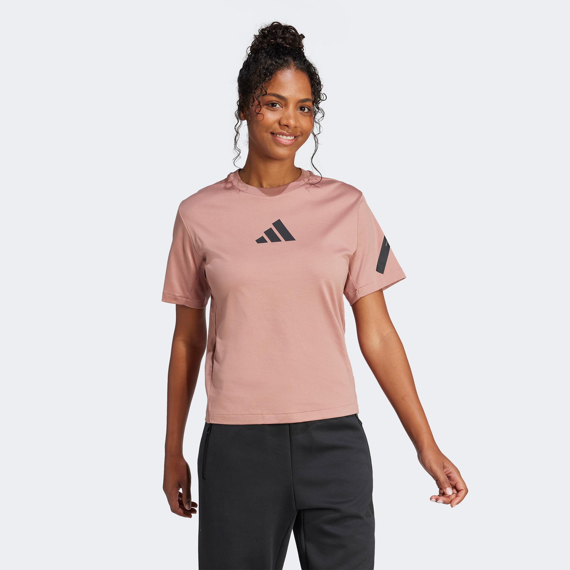 adidas ZNE Kadın Pembe T-Shirt
