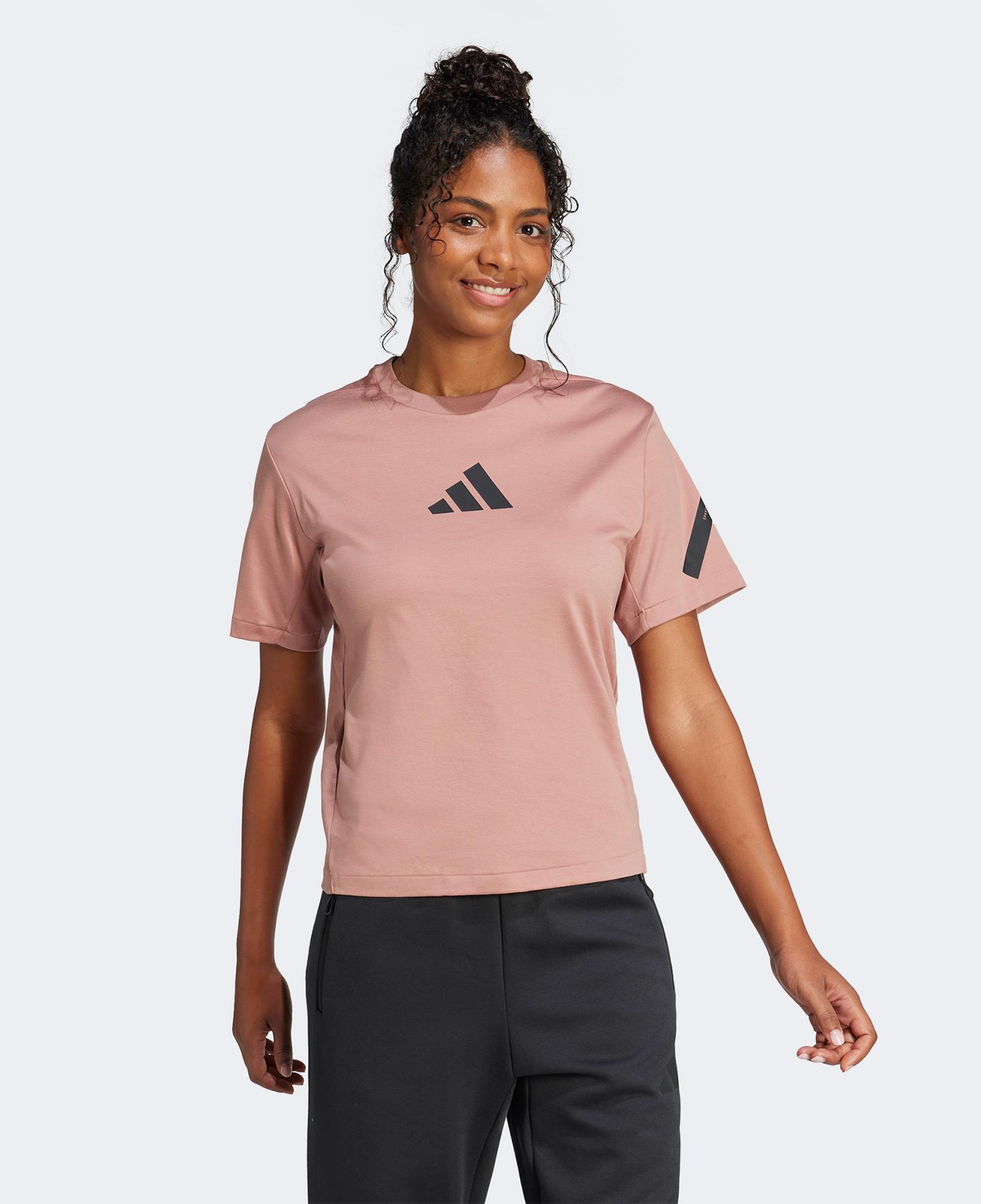 adidas ZNE Kadın Pembe T-Shirt