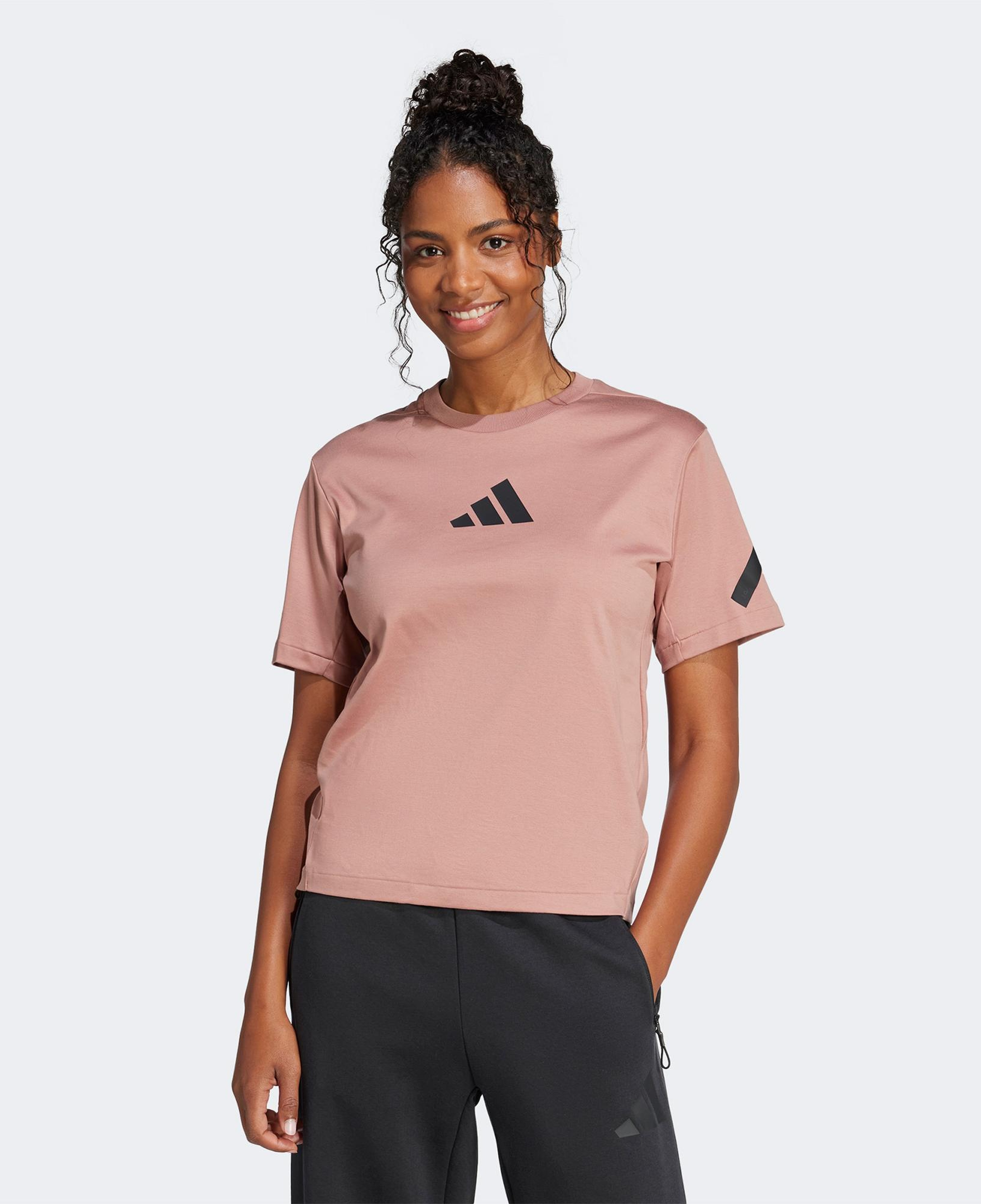 adidas ZNE Kadın Pembe T-Shirt