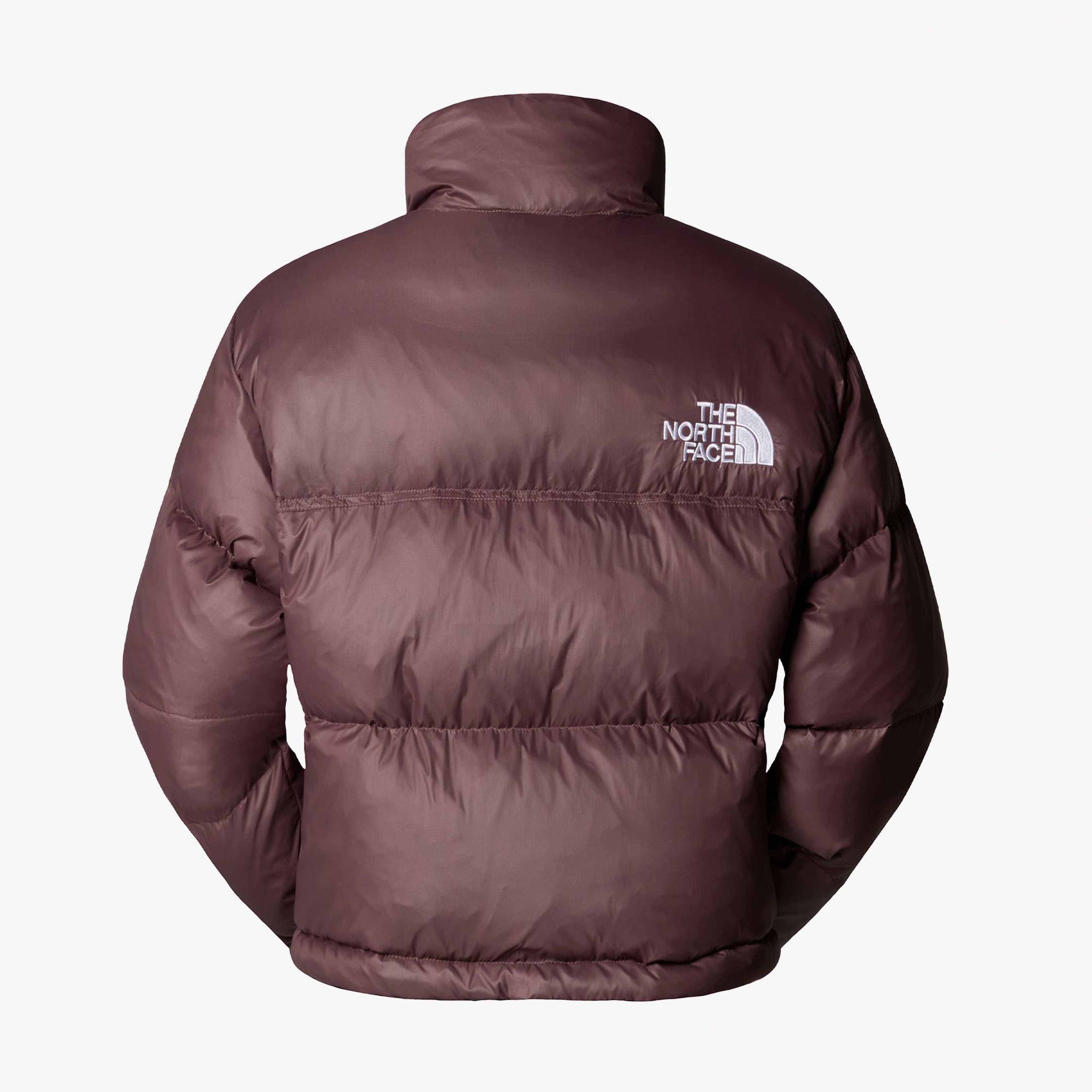 The North Face 1996 Retro Nuptse Kısa Kadın Bordo Mont