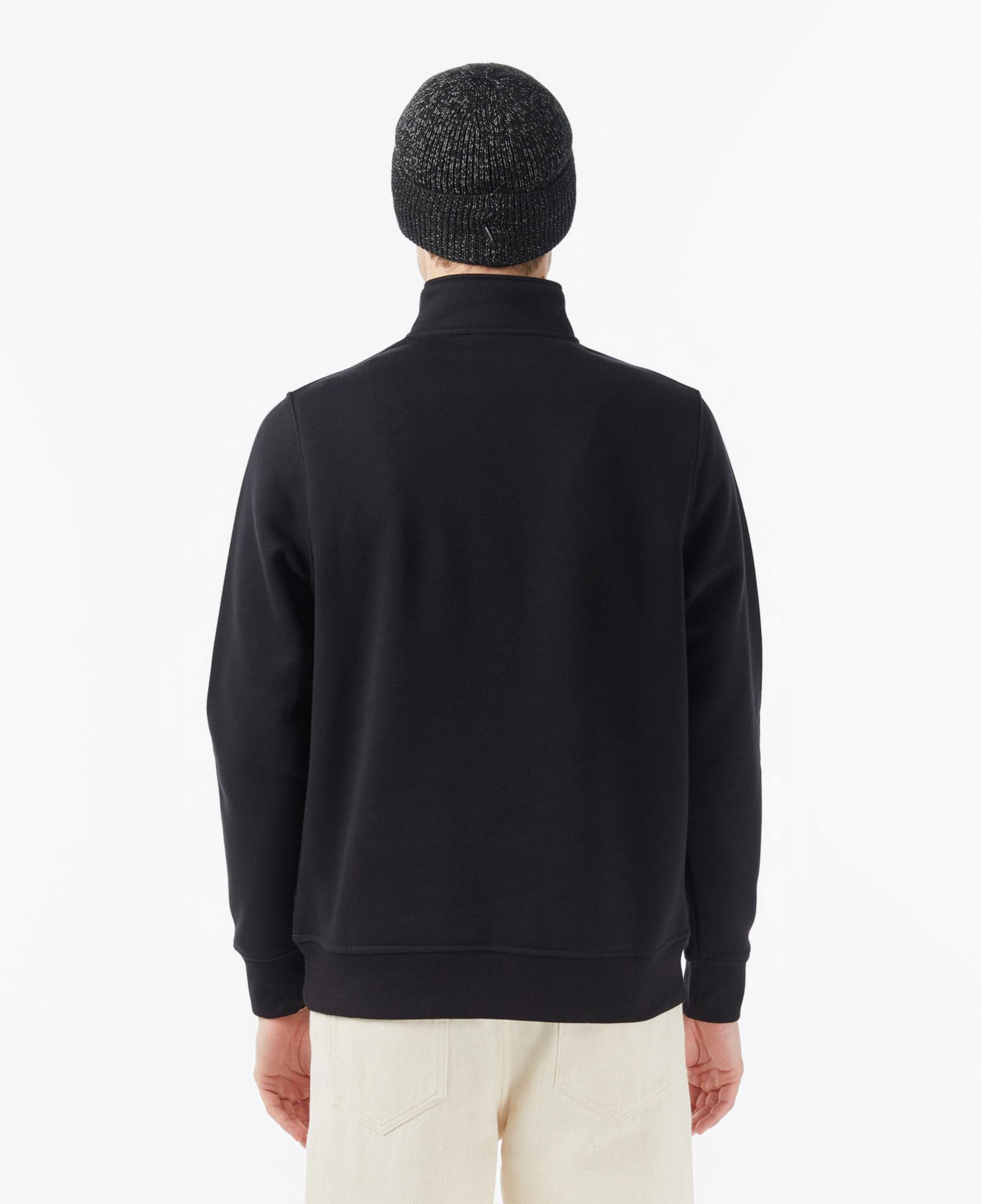 Dickies Oakport 1/4 Zip Crew Erkek Siyah Sweatshirt