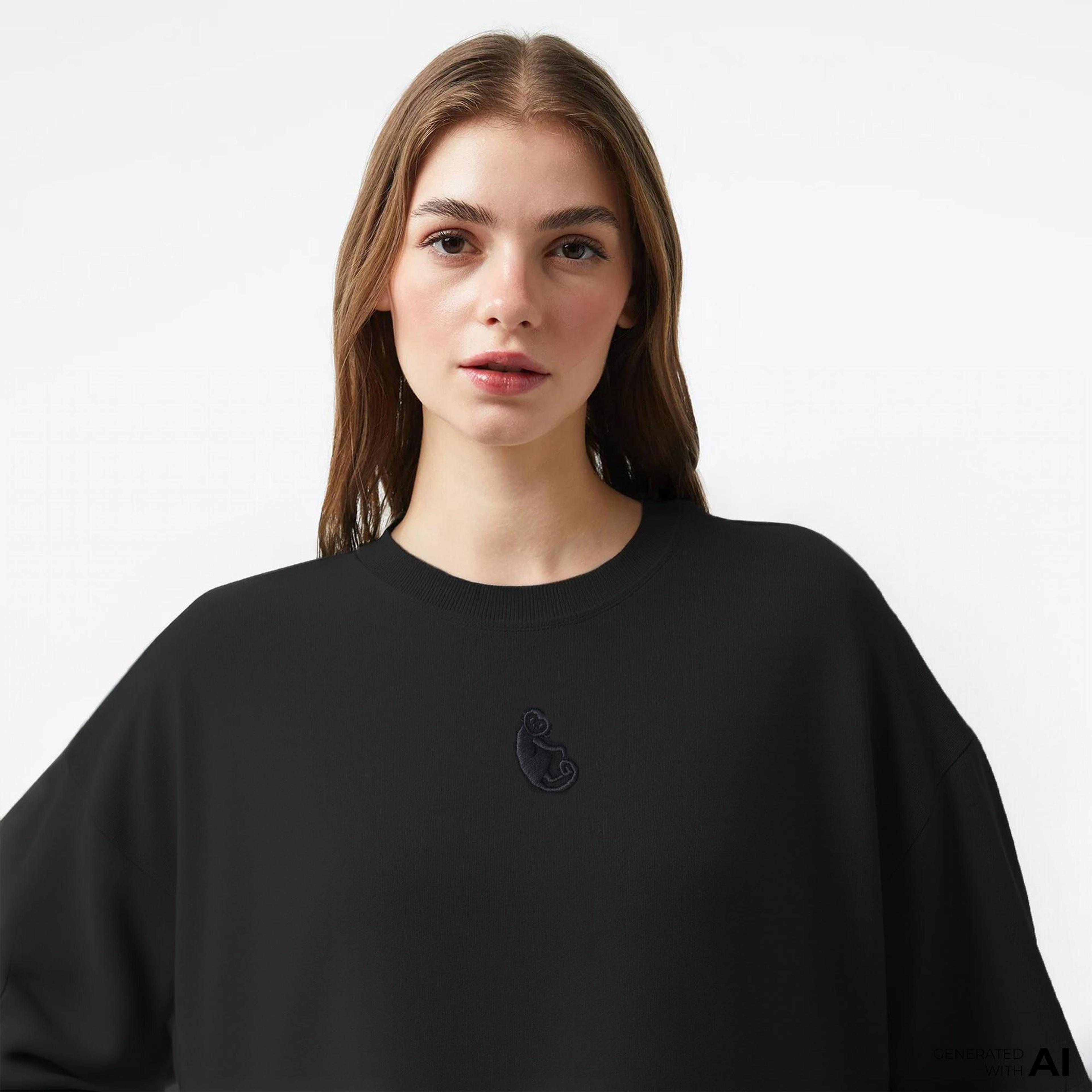 UNITED4 x Monkey Project Where Is The After Party Unisex Siyah T-Shirt