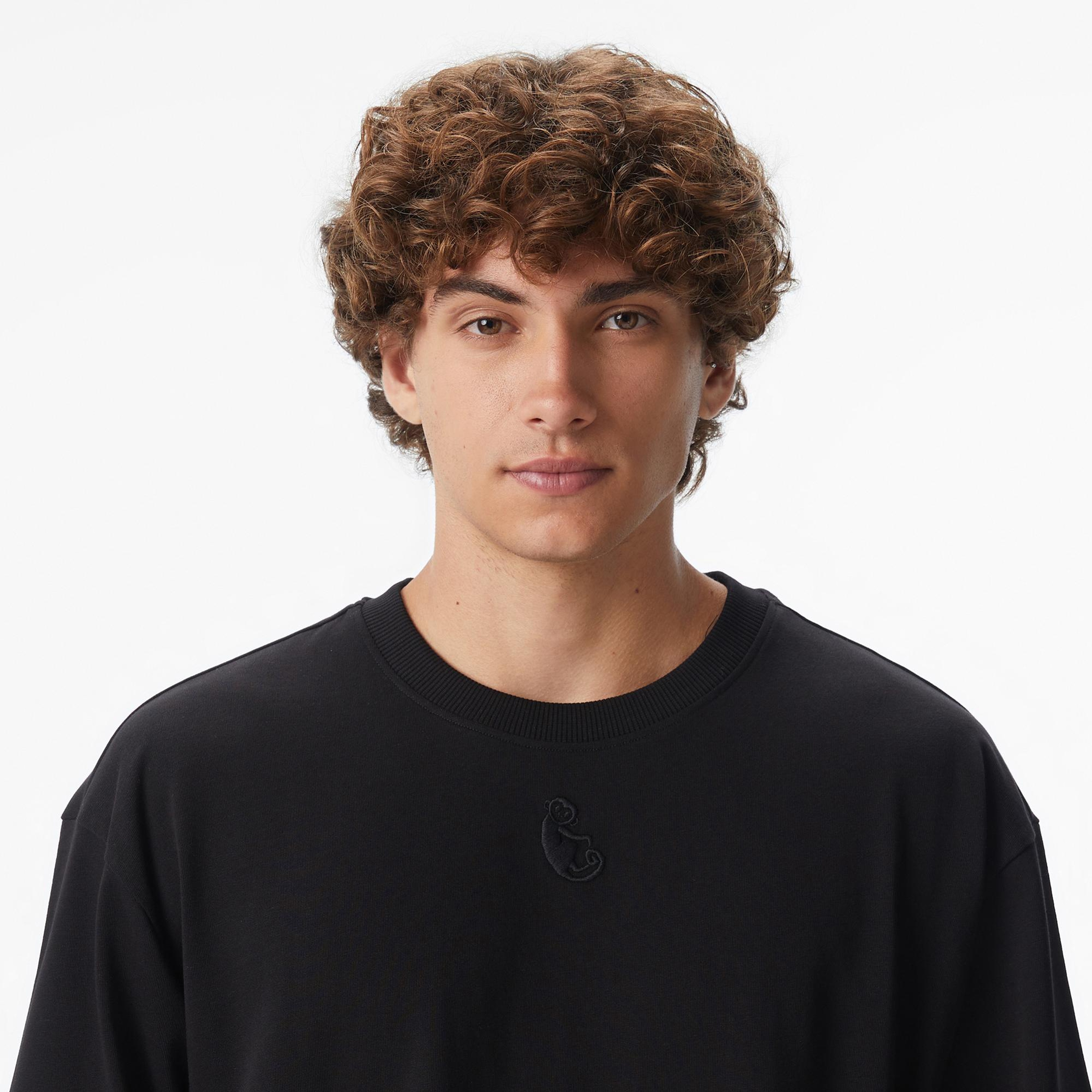 UNITED4 x Monkey Project Where Is The After Party Unisex Siyah T-Shirt