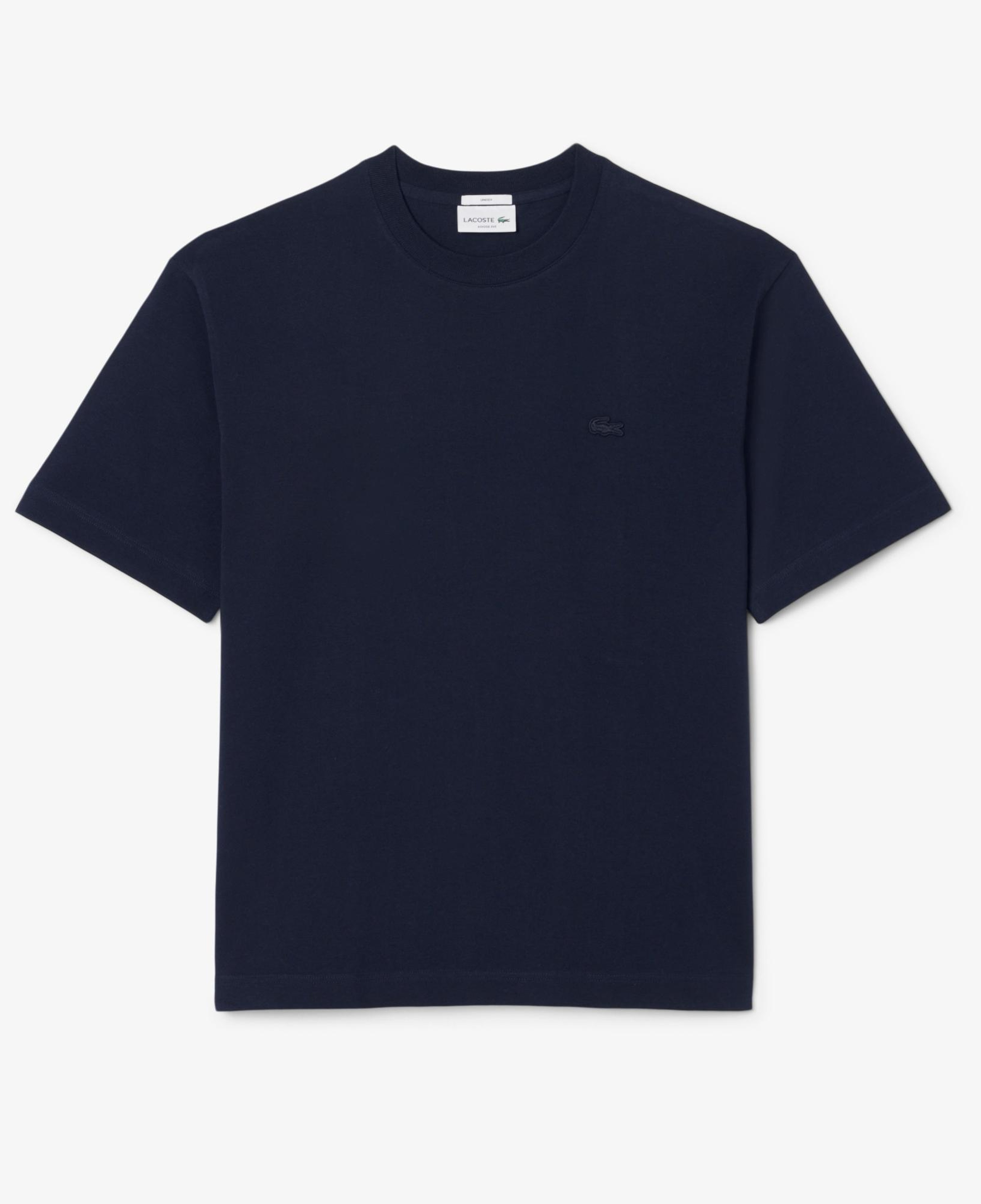 Lacoste Loose Fit Erkek Lacivert T-Shirt
