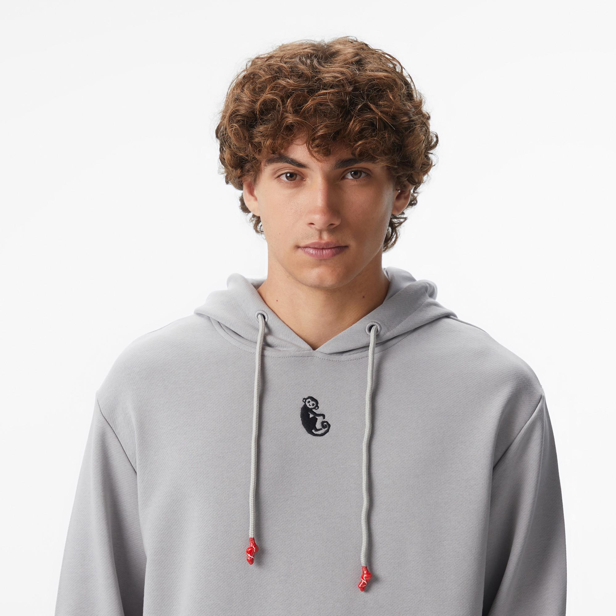 UNITED4 x Monkey Project We Are Family Unisex Gri Sweatshirt