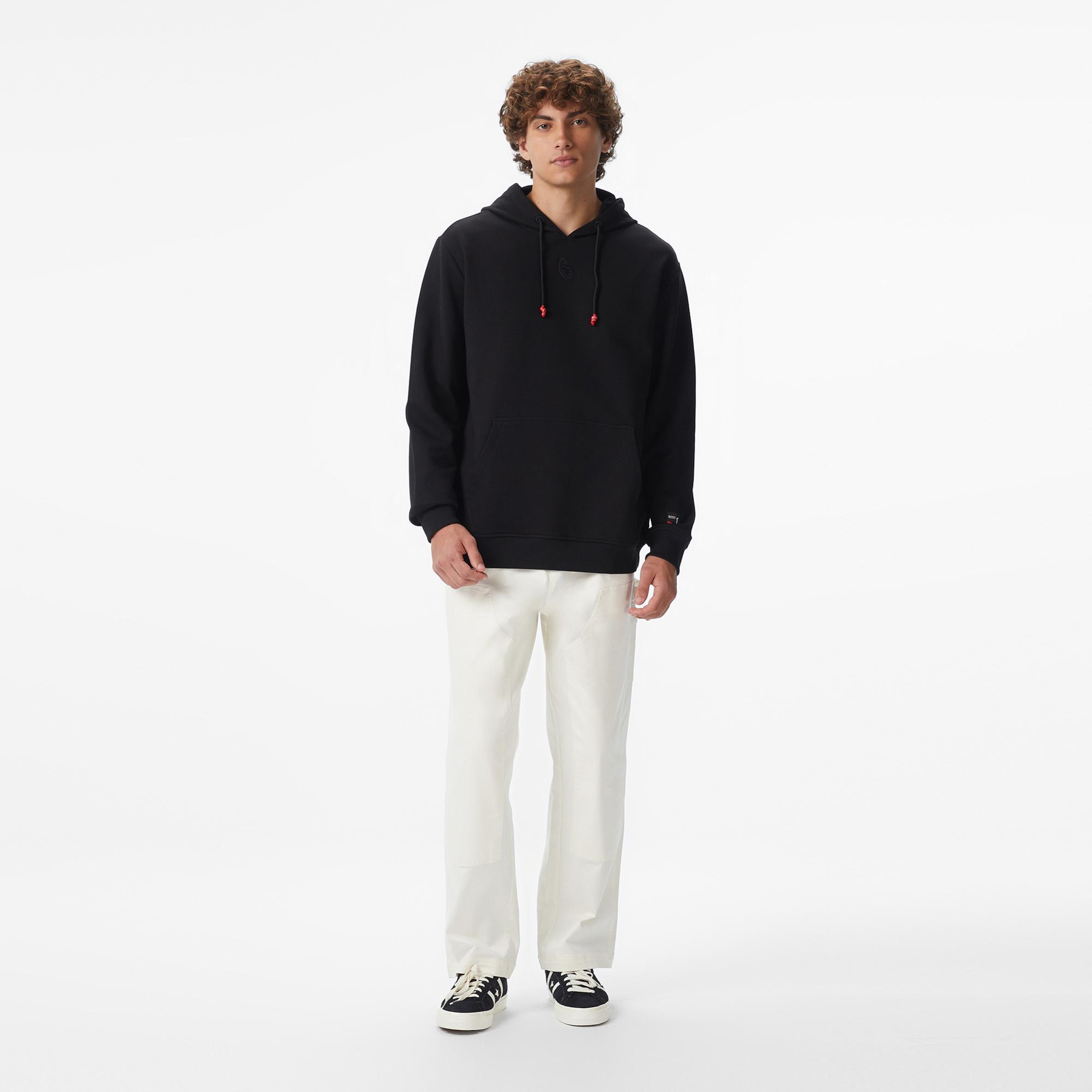 UNITED4 x Monkey Project We Are Family Unisex Siyah Sweatshirt