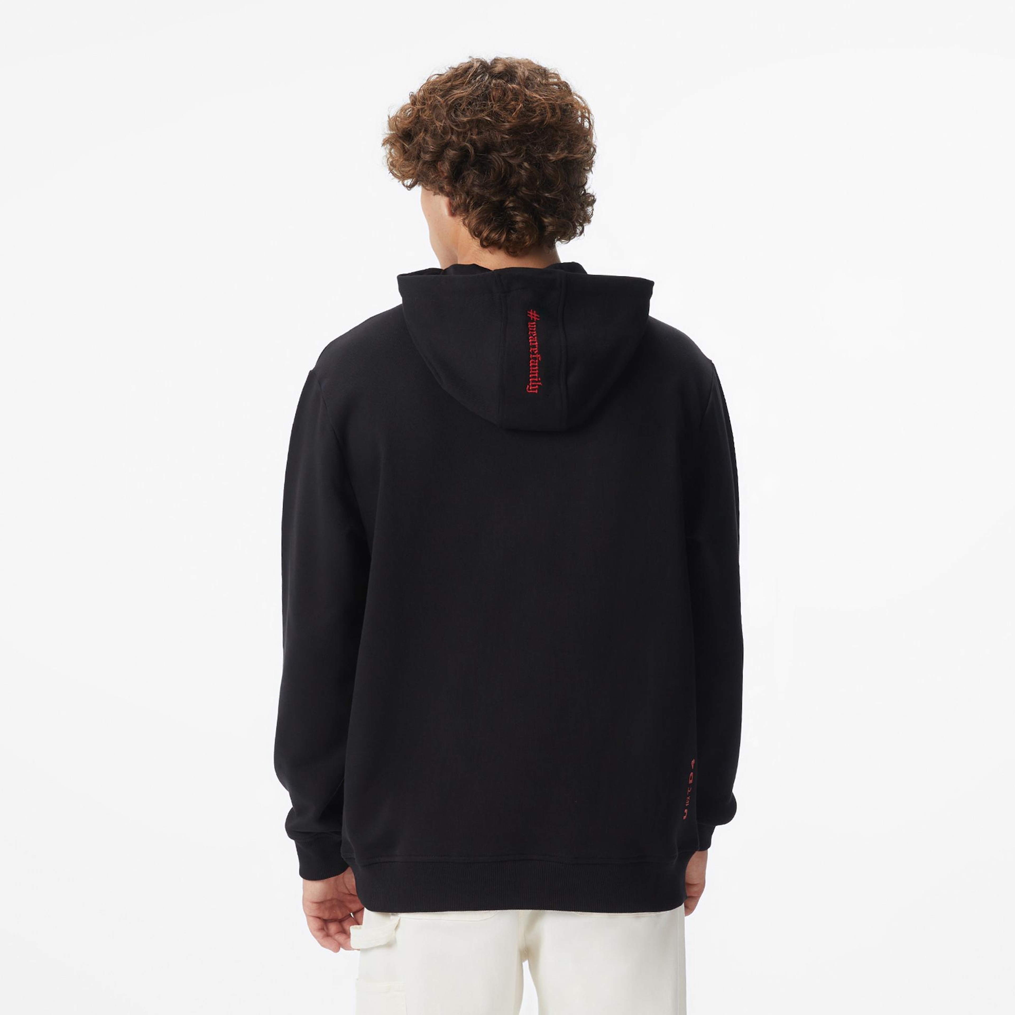 UNITED4 x Monkey Project We Are Family Unisex Siyah Sweatshirt