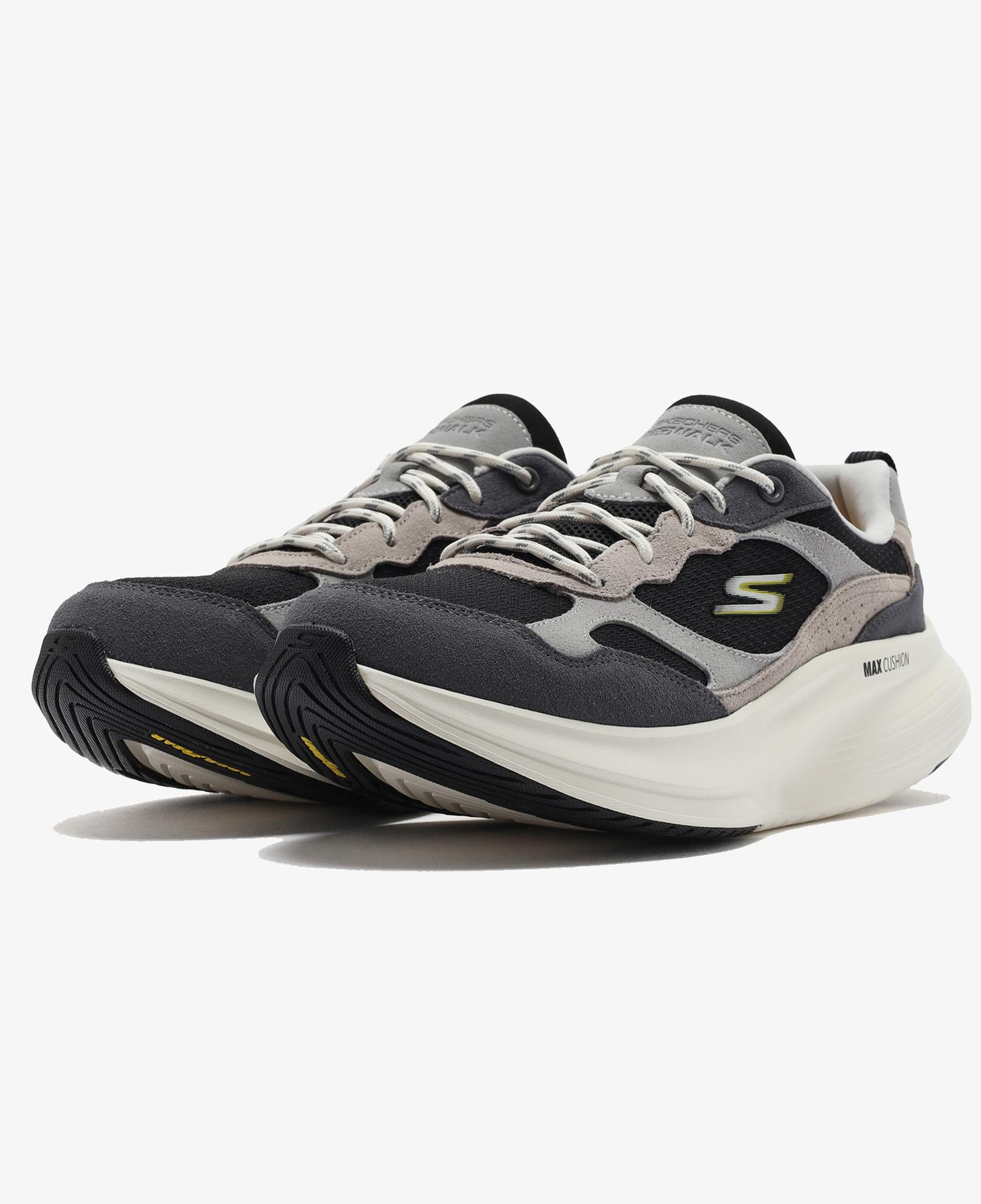 Skechers Go Walk Max Walker Erkek Gri Spor Ayakkabı