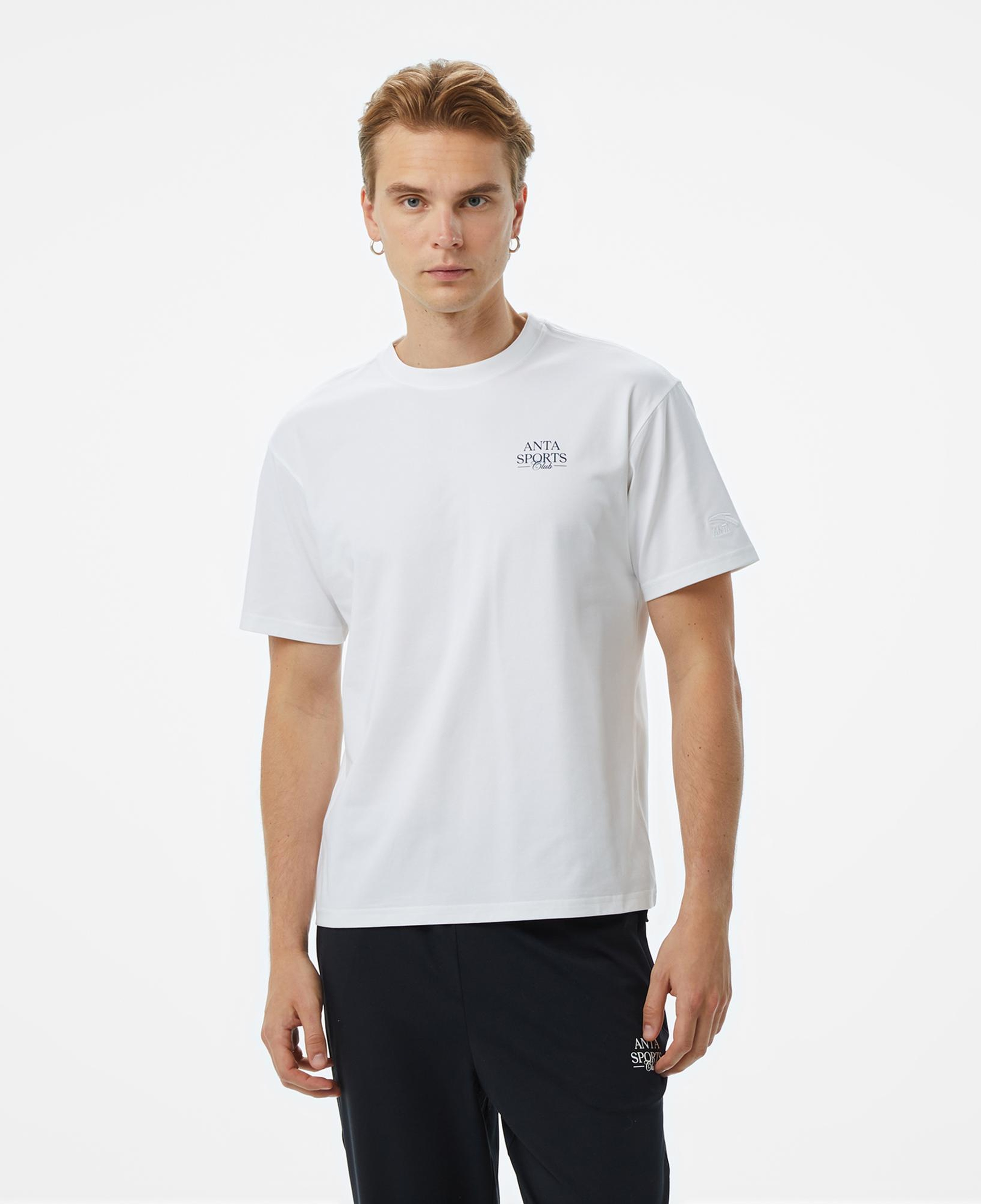 Anta Sports Erkek Beyaz T-Shirt