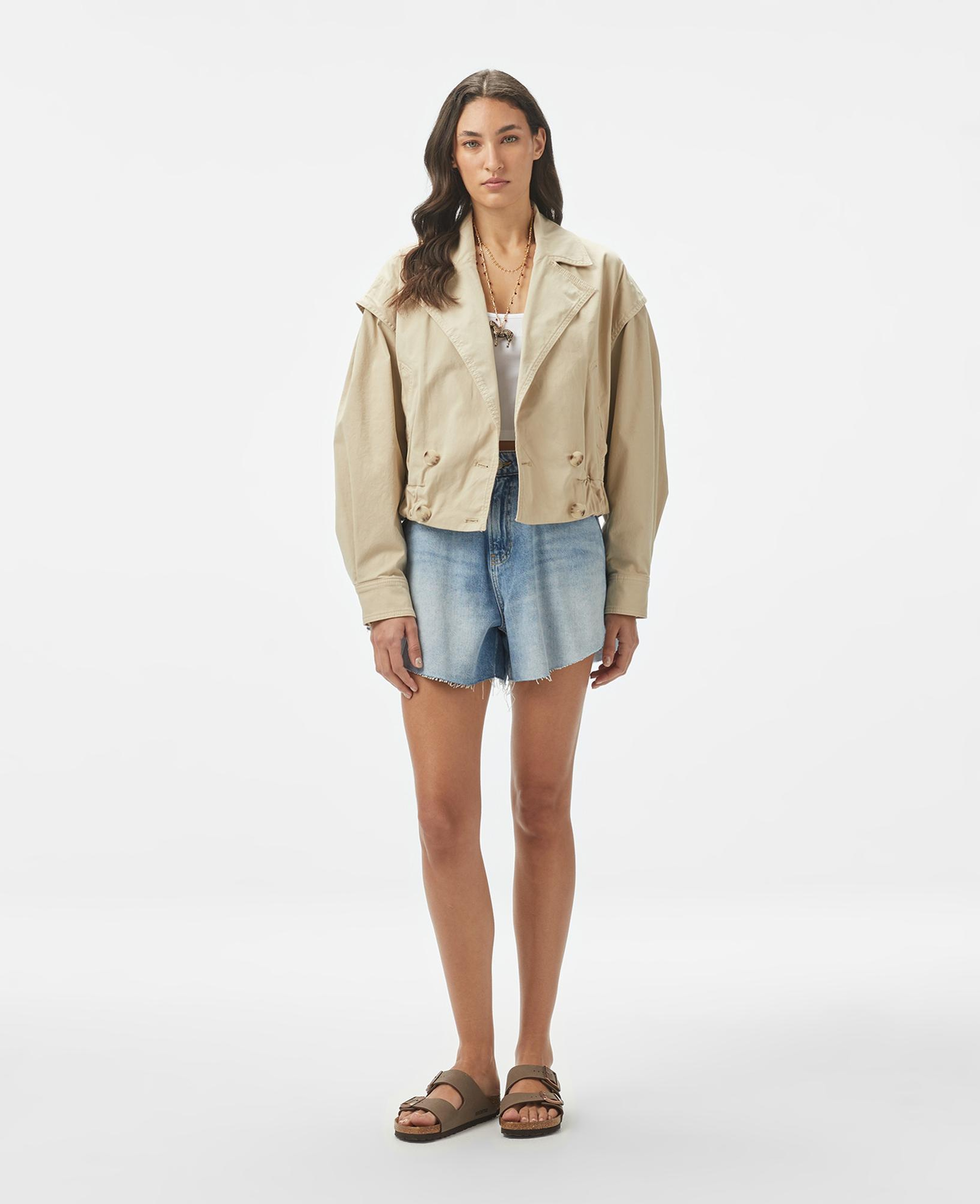 Boss Kadın Mavi Denim Şort