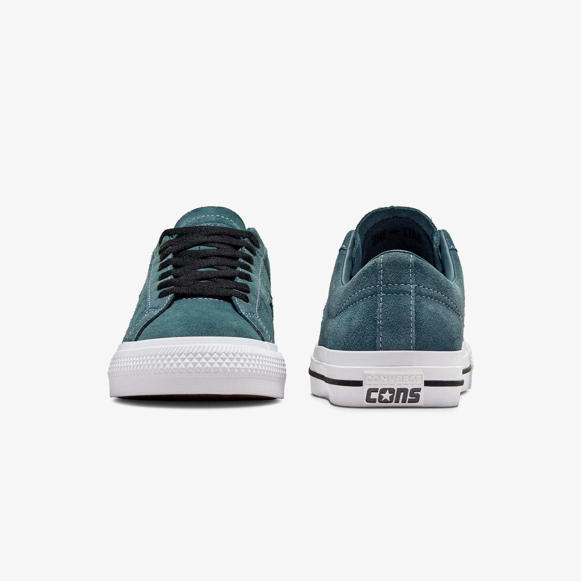 Converse One Star Pro Unisex Yeşil Süet Sneaker