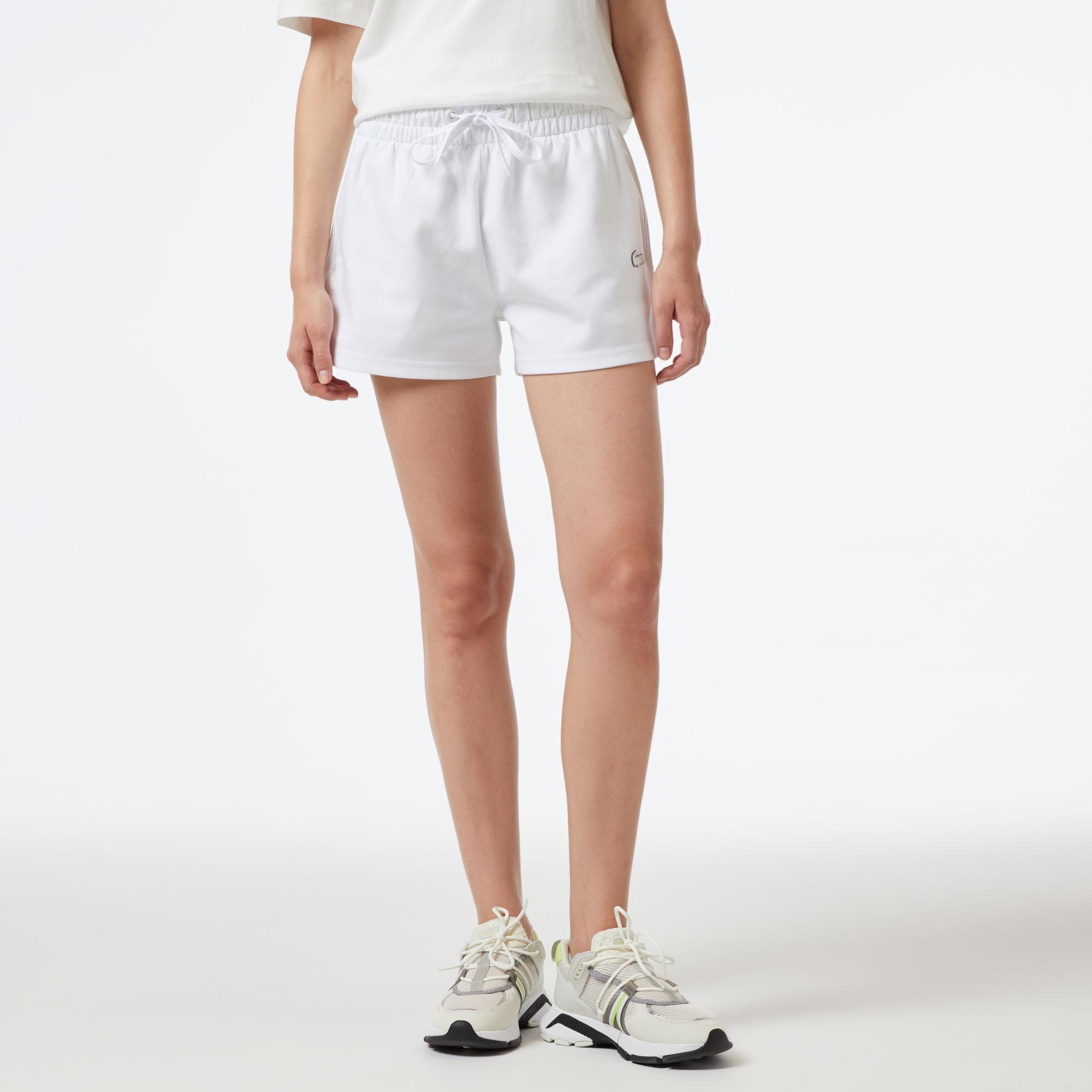Lacoste Kadın Beyaz Şort