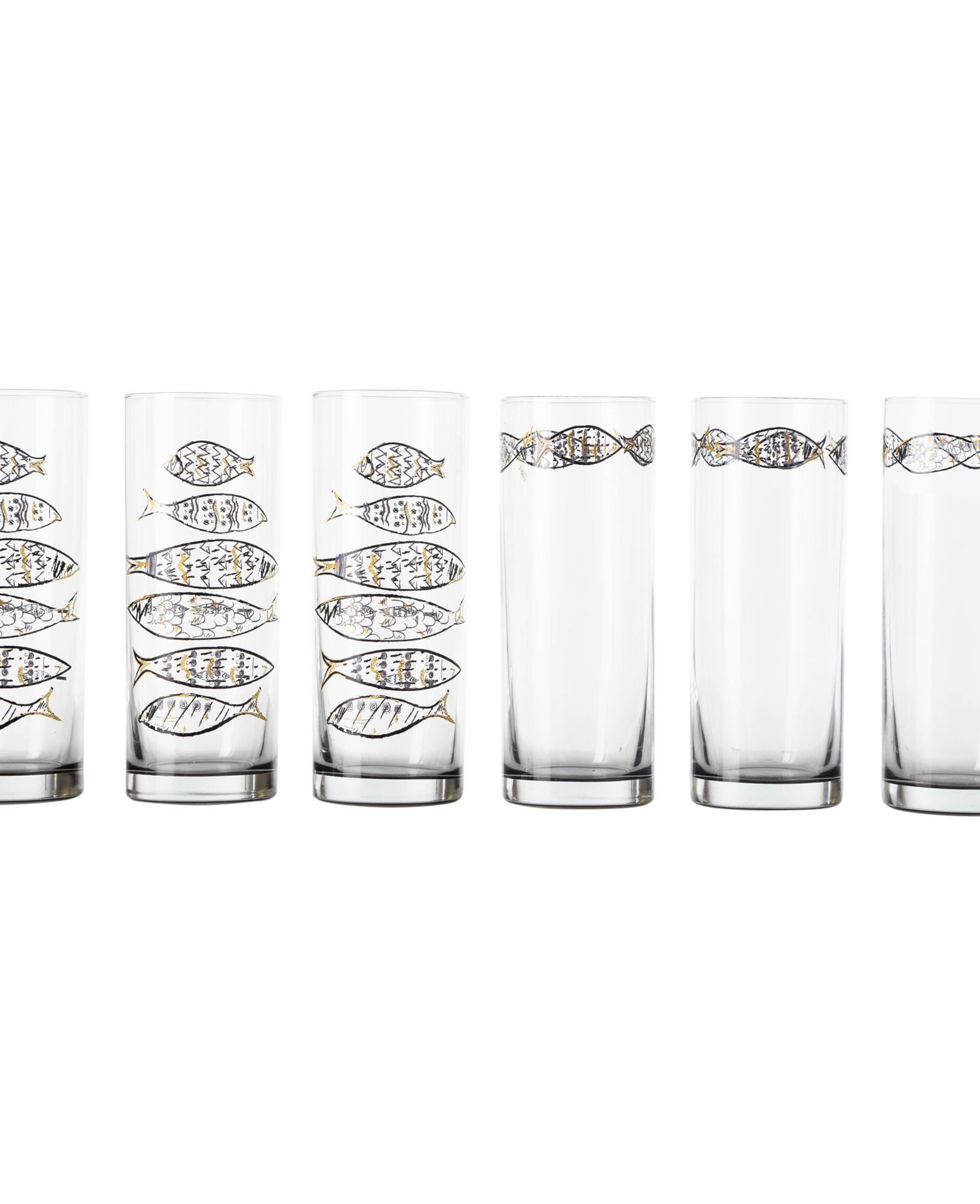 GOLD FISH RAKI BARDAĞI SETİ 6LI -200ML