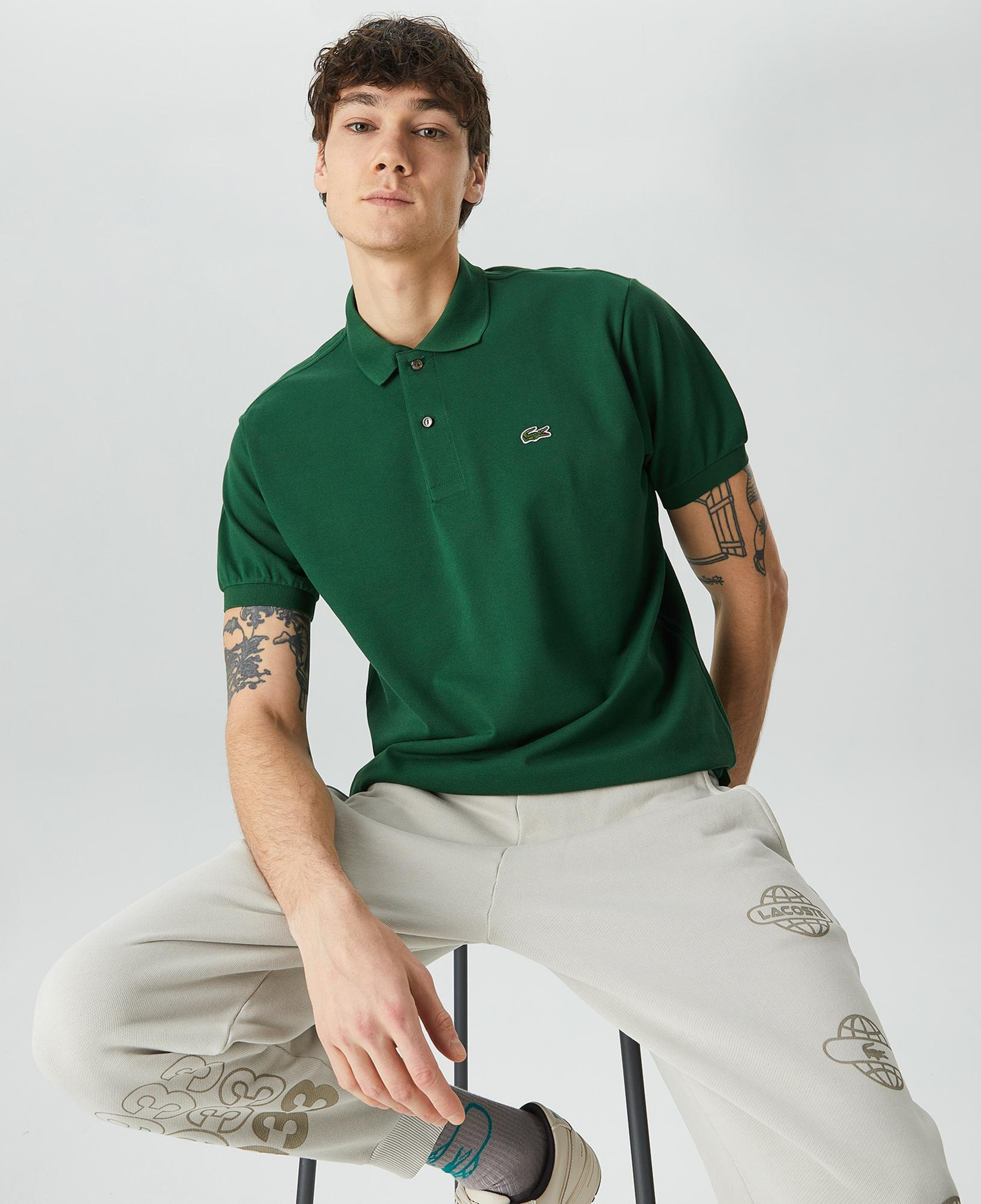 Lacoste L.12.12 Erkek Classic Fit Yeşil Polo